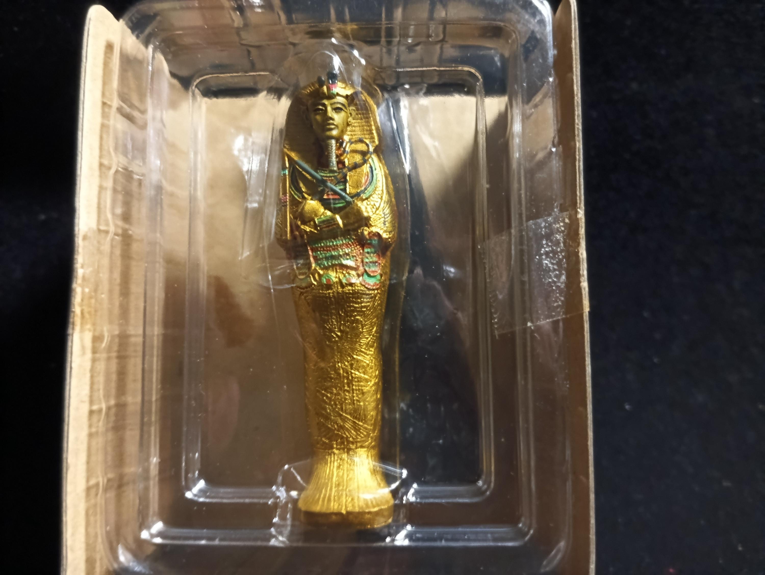 Kaiyodo Collect Club Ancient Civilizations II Figure - King Horo, square gate, gold coffin, old dust, golden monument, lion-faced statue
