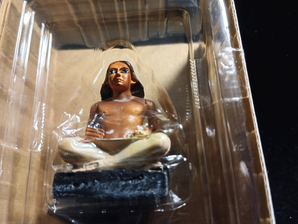 Kaiyodo Collect Club Ancient Civilizations III Figure - Seated Scribe Figure