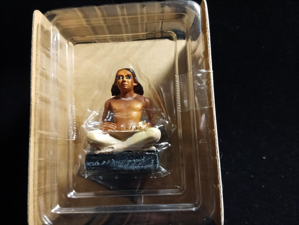 Kaiyodo Collect Club Ancient Civilizations III Figure - Seated Scribe Figure