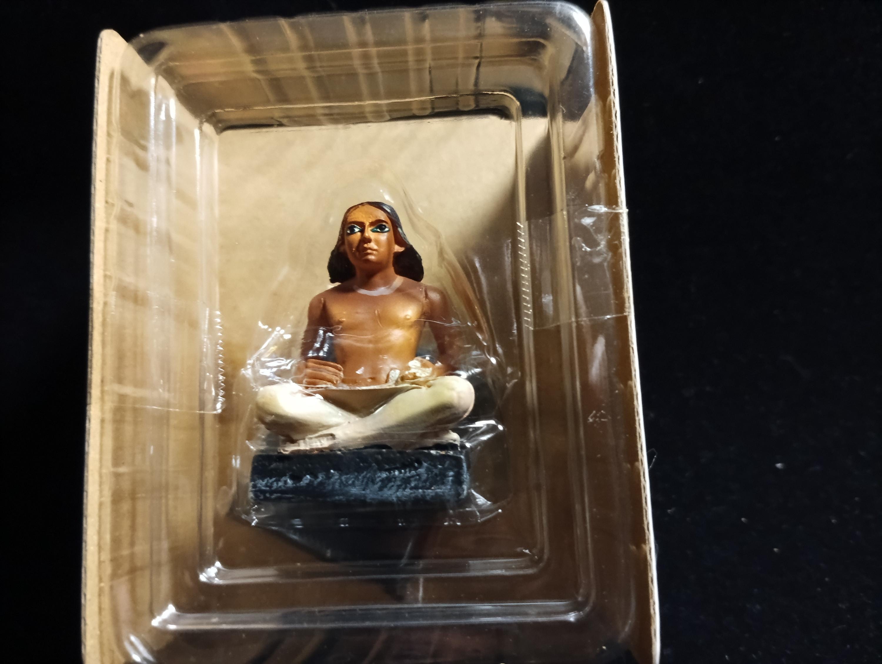 Kaiyodo Collect Club Ancient Civilizations III Figure - Seated Scribe Figure