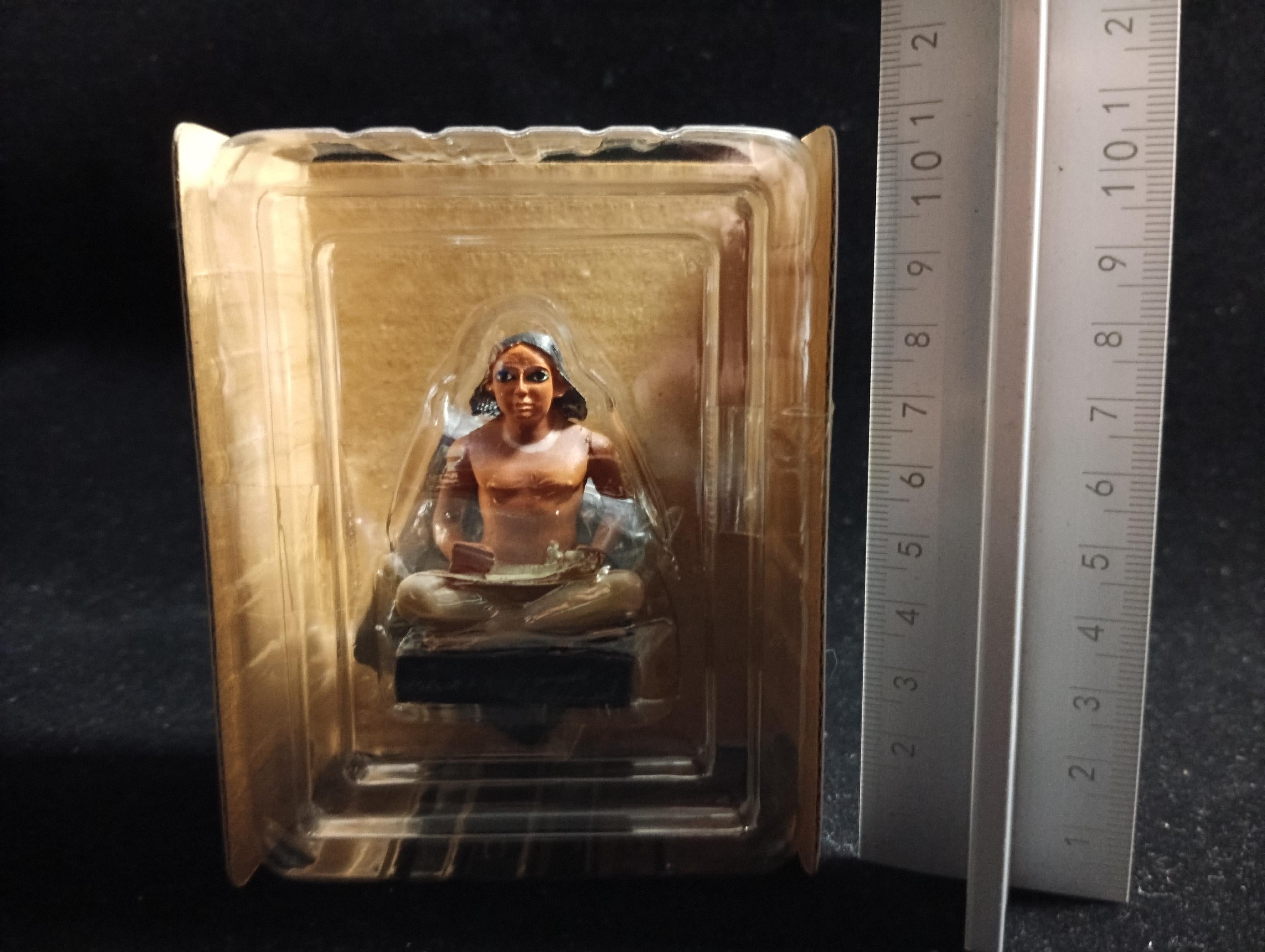 Kaiyodo Collect Club Ancient Civilizations III Figure - Seated Scribe Figure