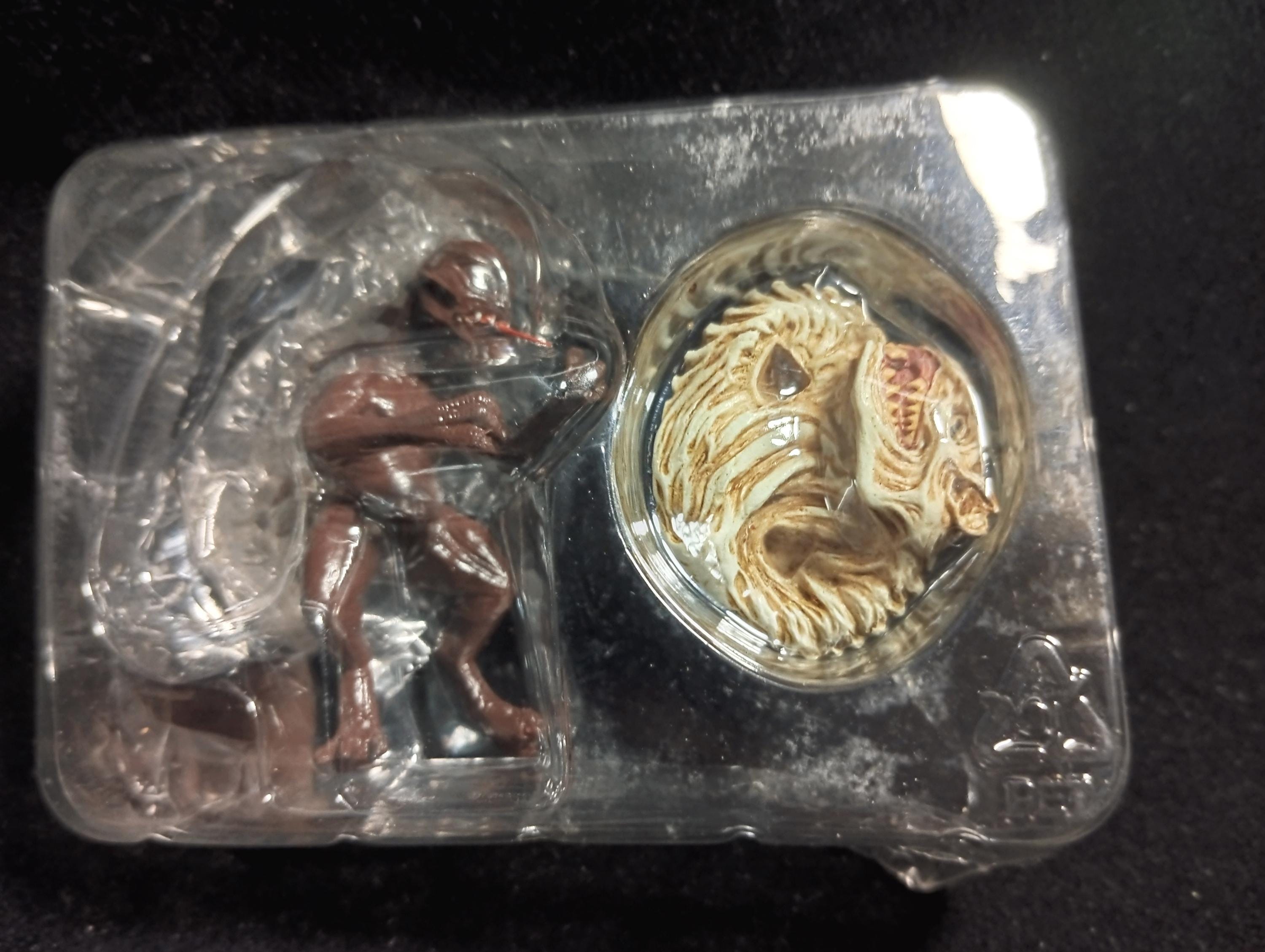 Kaiyodo Collect Club Seven Wonders Figure - Chupacabra (Brown Color)