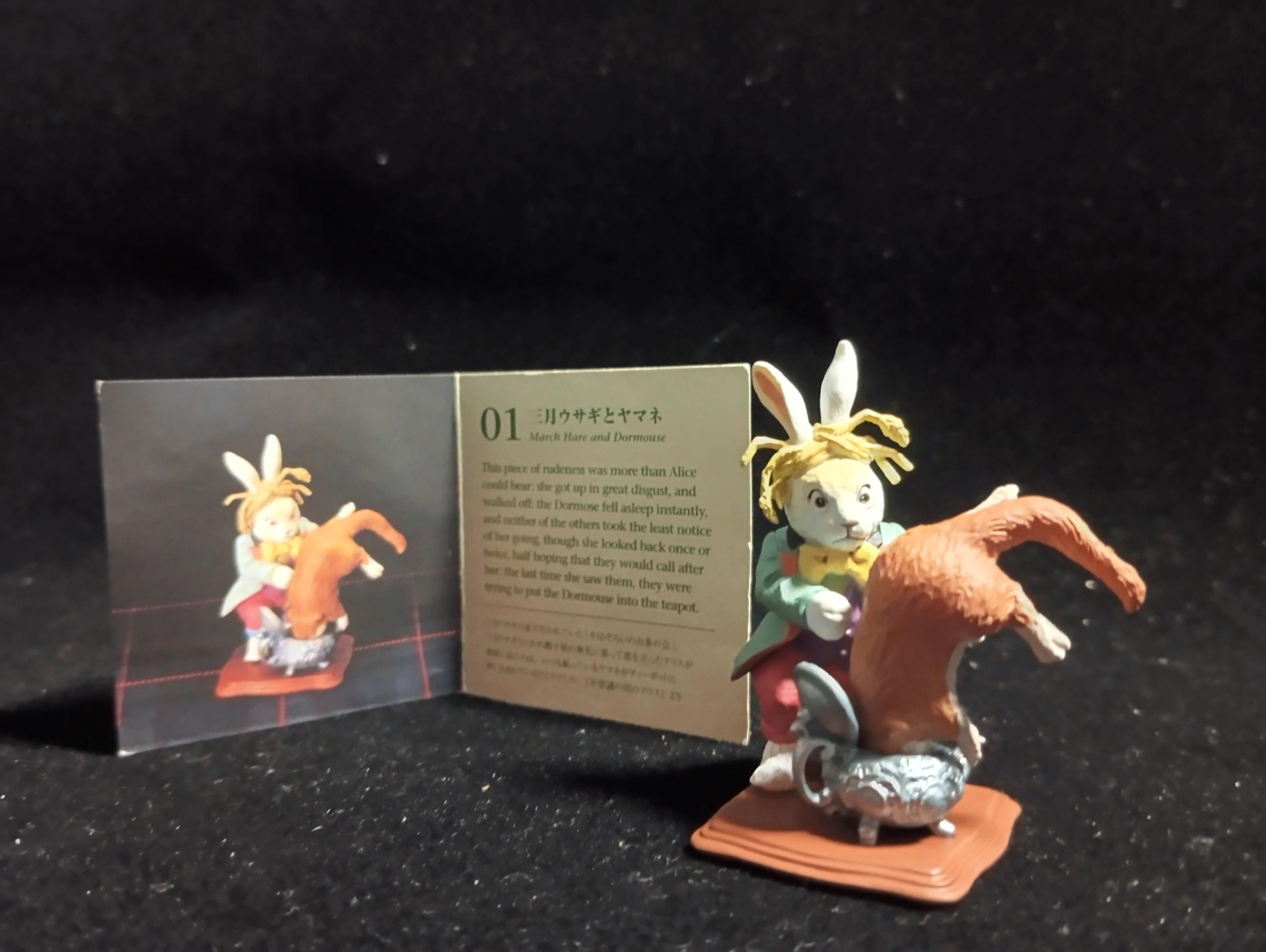 Kaiyodo Alice Tea Party Part.2 "March Hare and Dormouse"