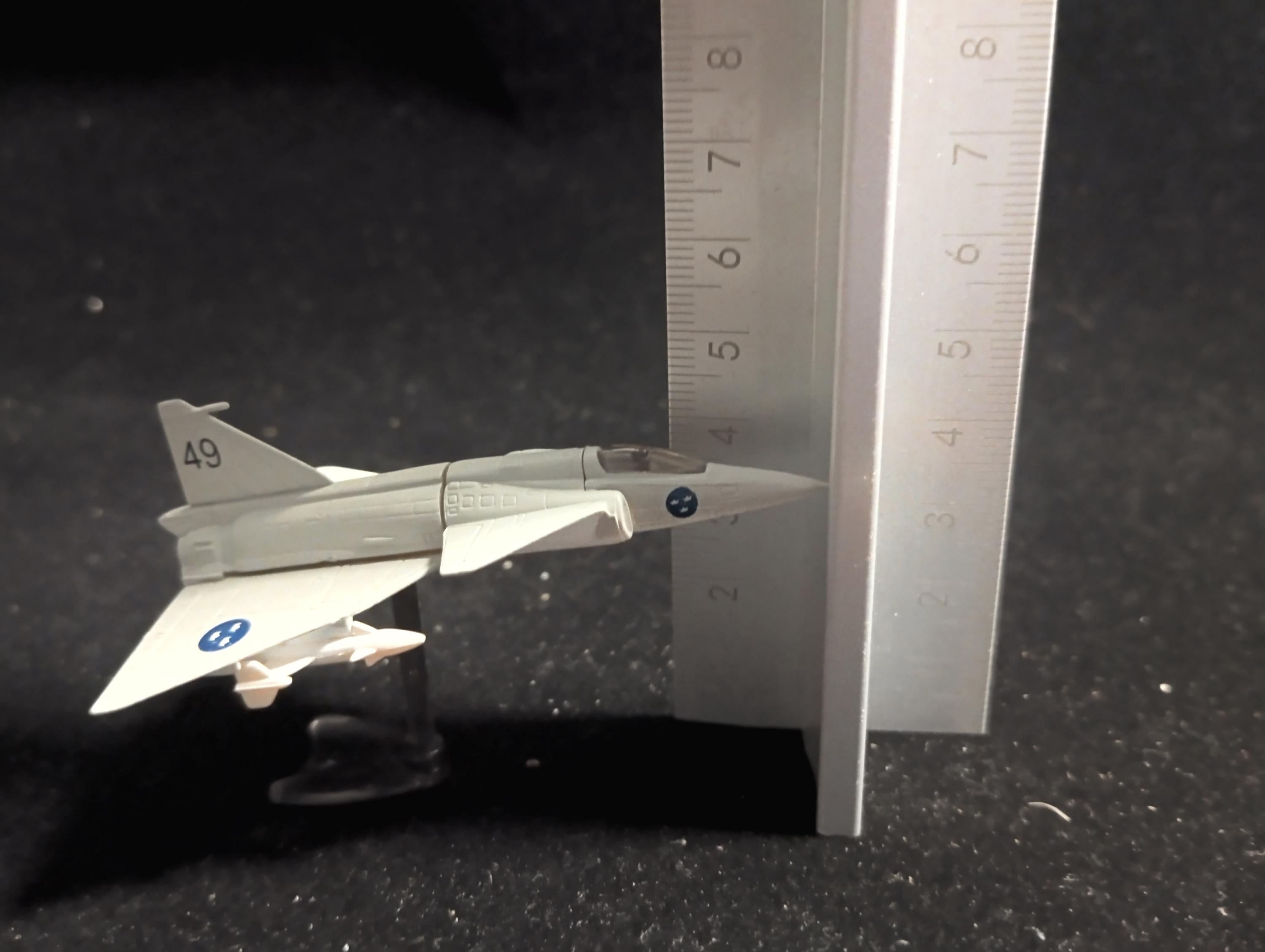 SAAB 37 Viggen (Grey) - Furuta Fighter Aircraft Vol.6 #96