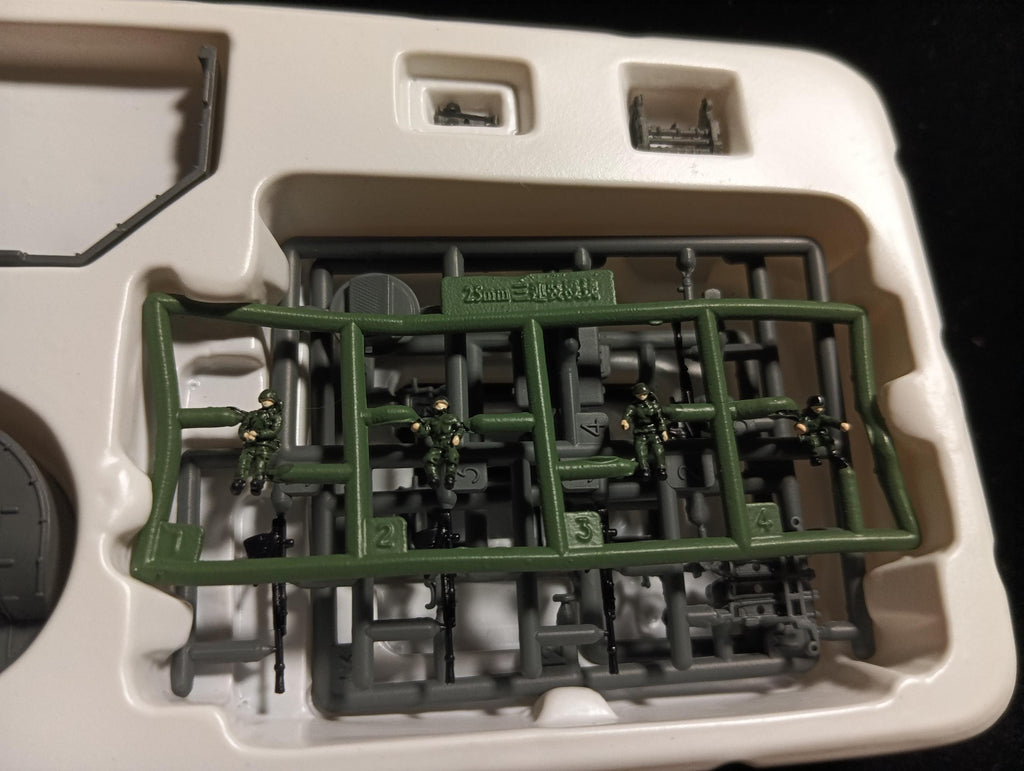 1/144 Takara World Warships SPECIAL Men's Yamato Secret SP 0.1 inch (25 mm) 3 Consecutive Machine Gun Set