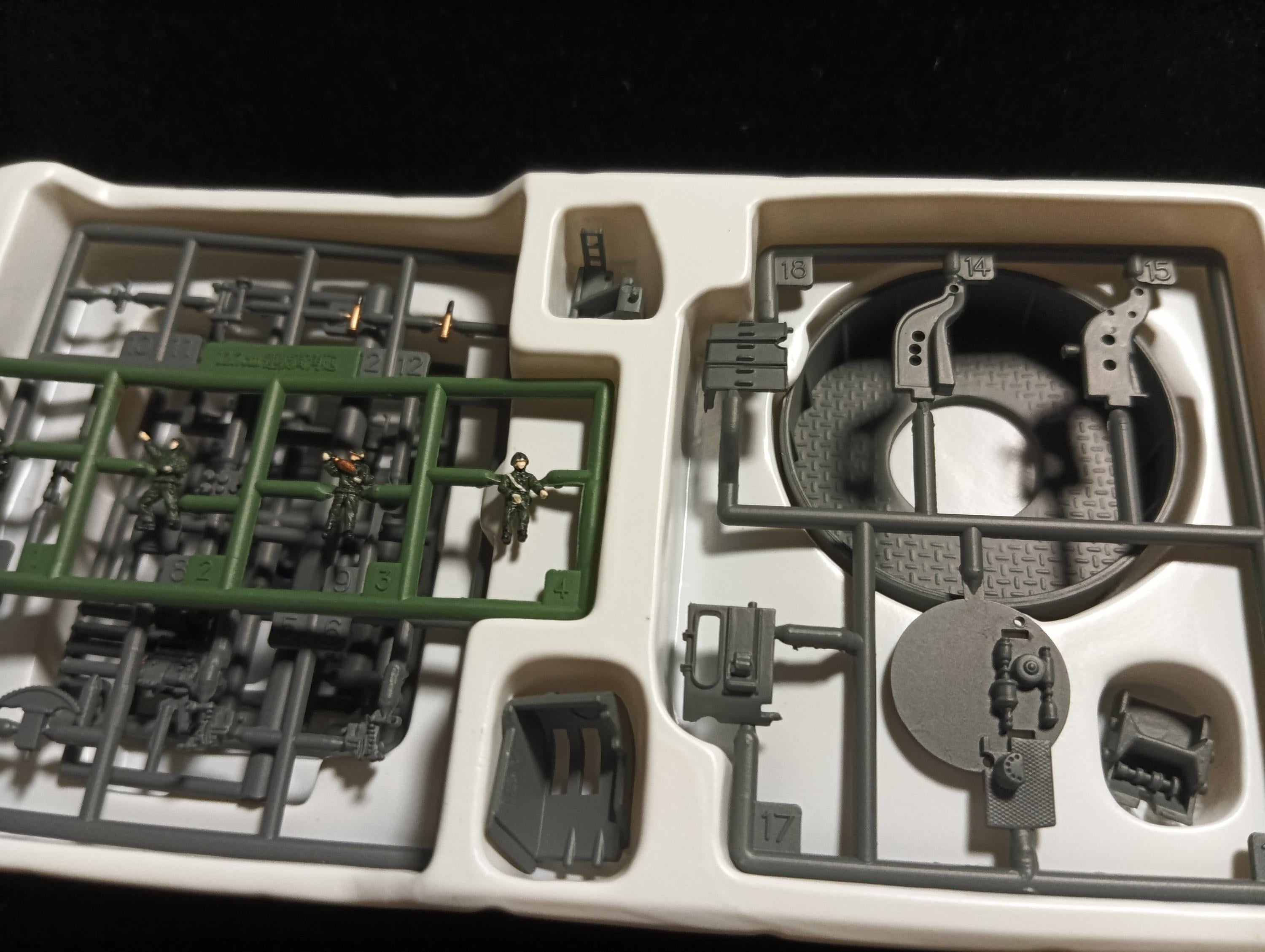 1/144 Takara World Warships SPECIAL Men's Yamato 12.7mm twin high-angle gun