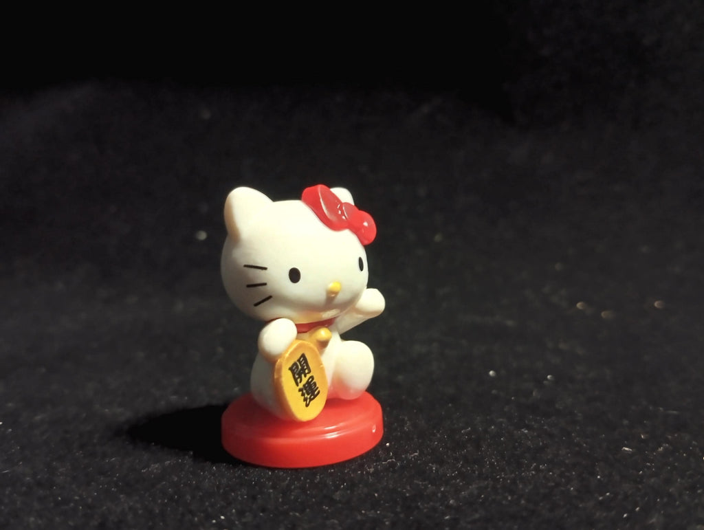 Japan Hello Kitty Furuta Choco Egg Beckoning Lucky Cat