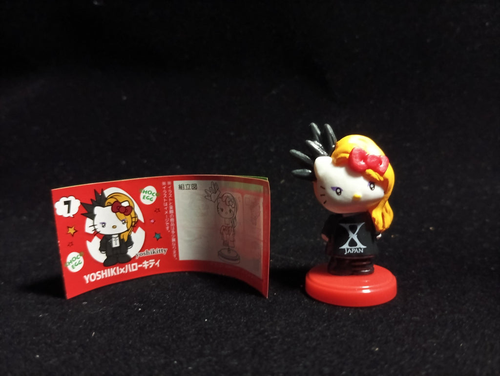 Japan Hello Kitty Furuta Choco Egg YOSHIKI Kitty