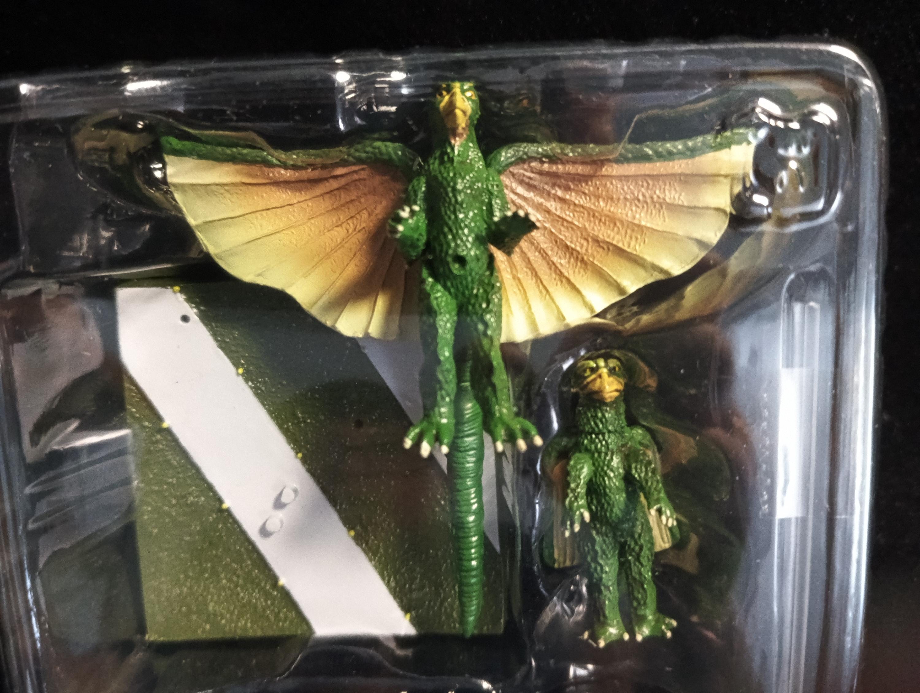 Gamera Gappa and Girara Special Effects Encyclopedia Ver.3 Nostalgic Giant Monster Miniature Figures Giant Gappa Parent and Child