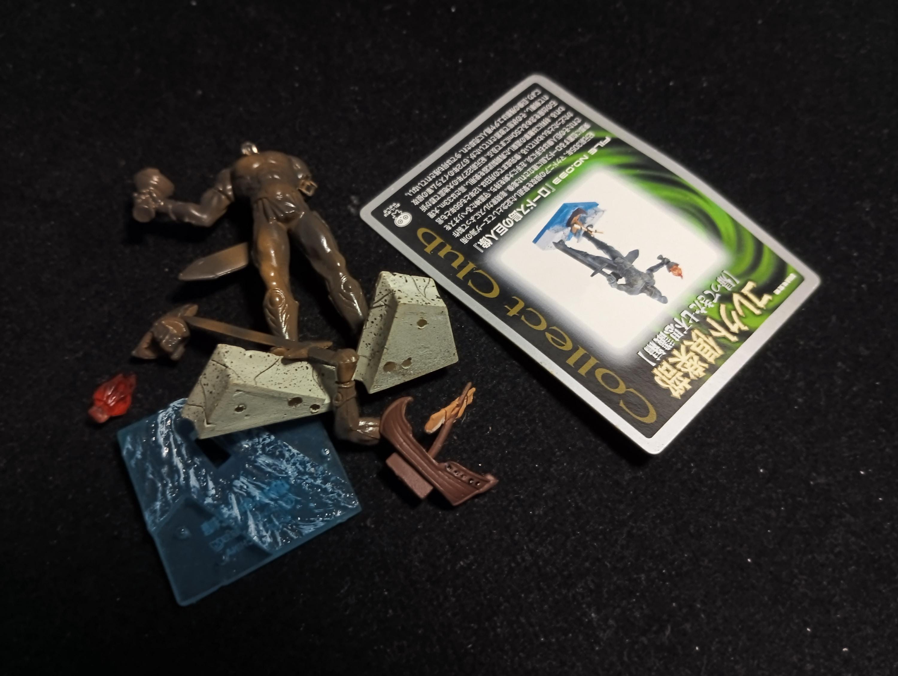Kaiyodo Collect Club Seven Wonders Figure - Colossus of Rhodes Diorama