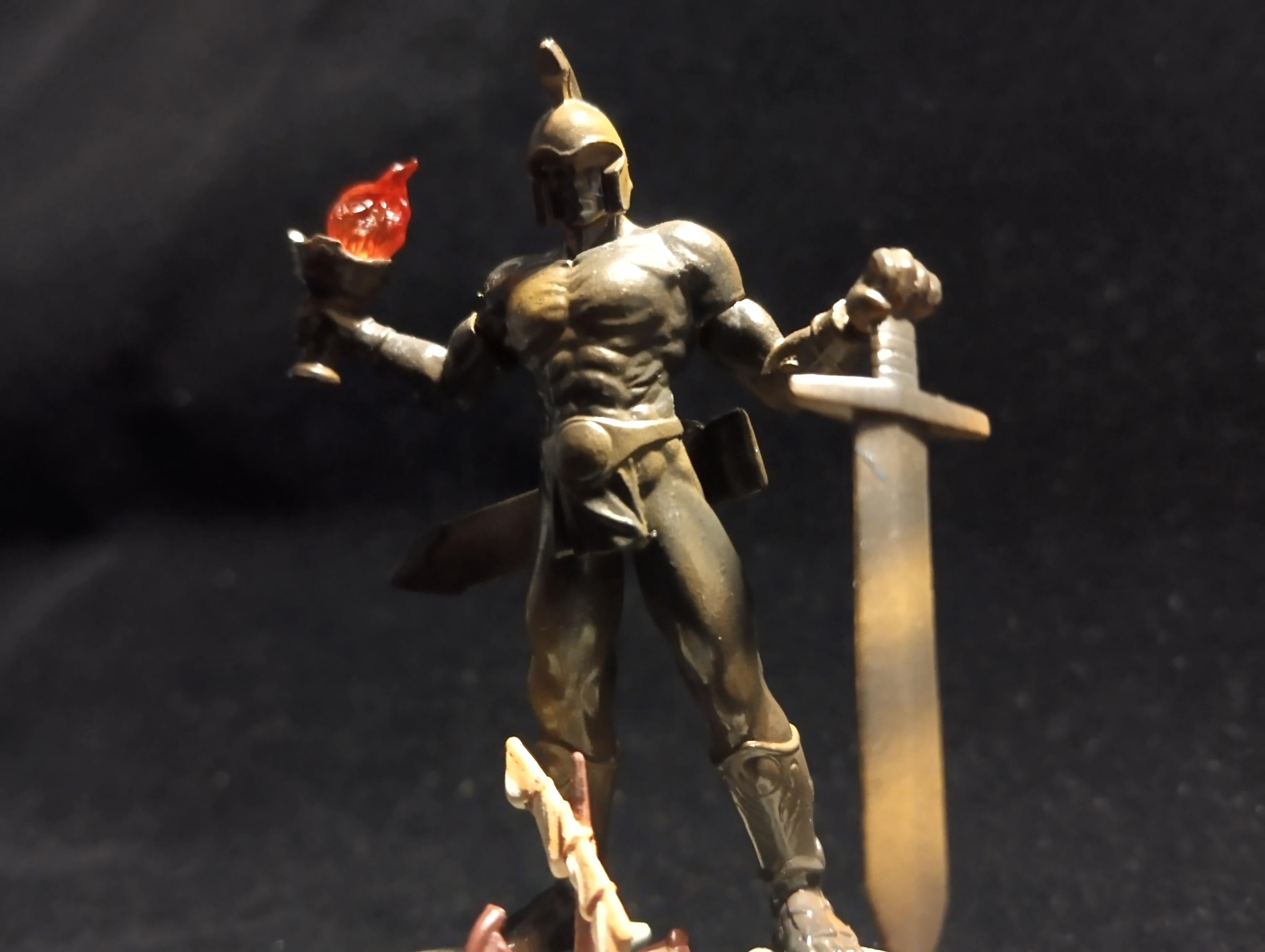 Kaiyodo Collect Club Seven Wonders Figure - Colossus of Rhodes Diorama