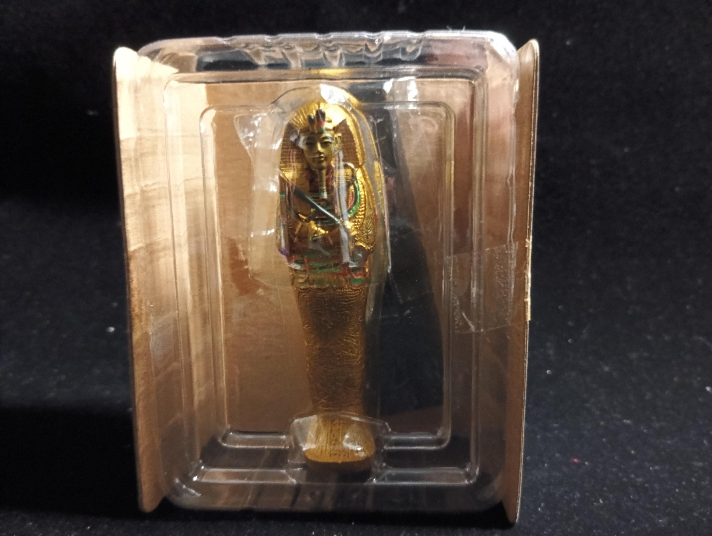 Kaiyodo Collect Club Ancient Civilizations II Figure - King Horo, square gate, gold coffin, old dust, golden monument, lion-faced statue