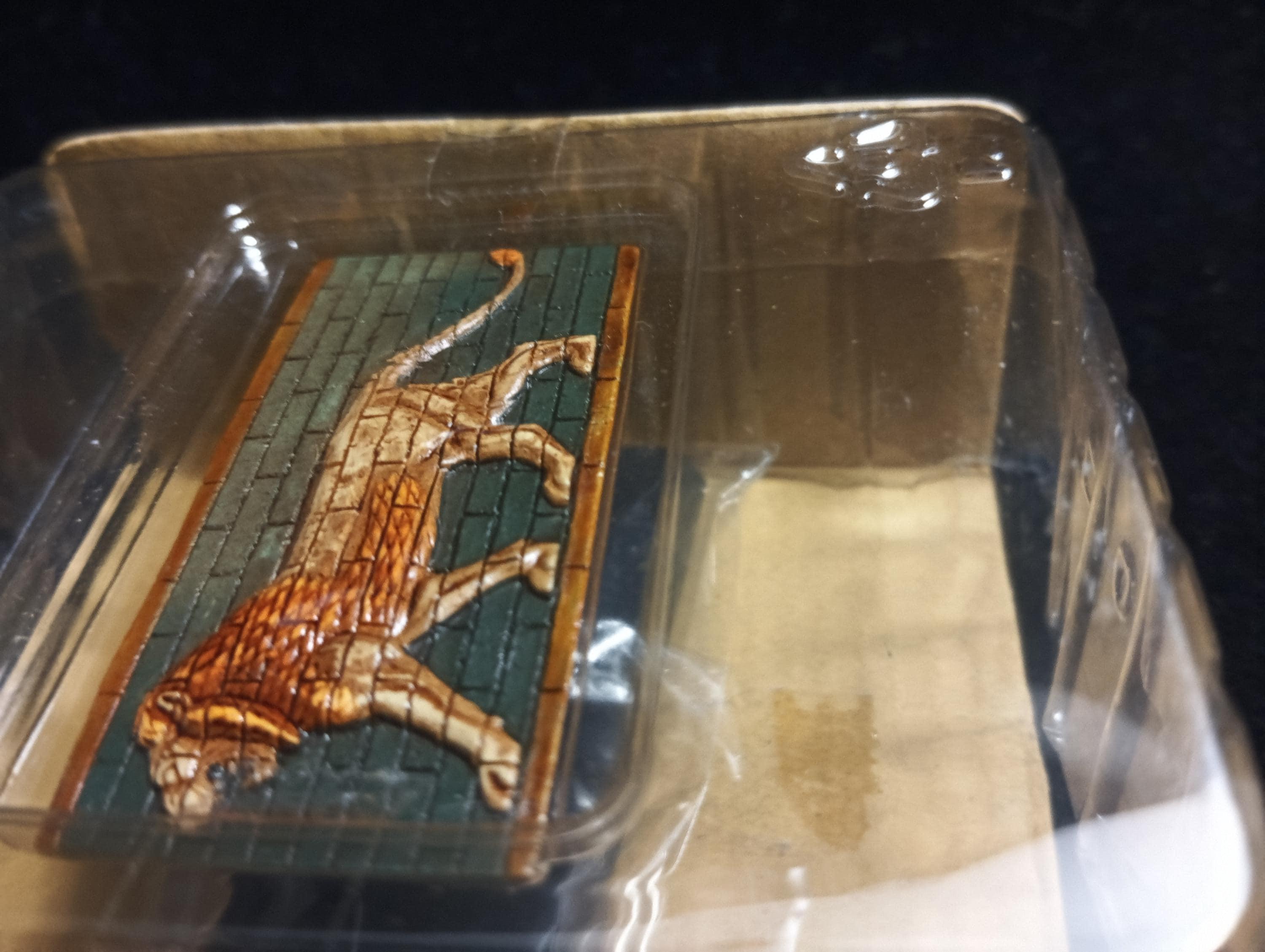 Kaiyodo Collect Club Ancient Civilizations I Figure - Brick decoration of a walking lion statue