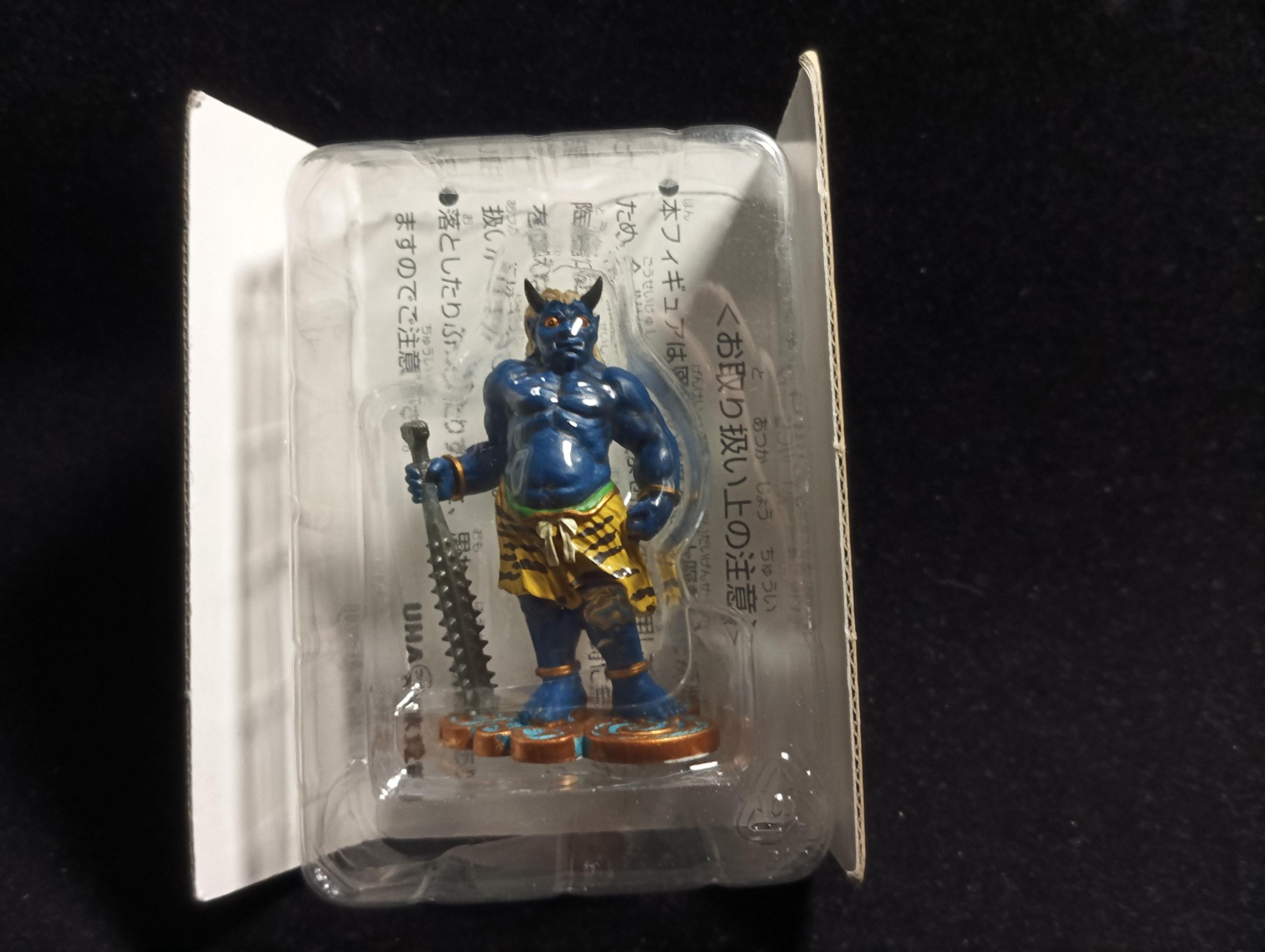 Kaiyodo Collect Club Seven Wonders Monster Oni Blue Figure