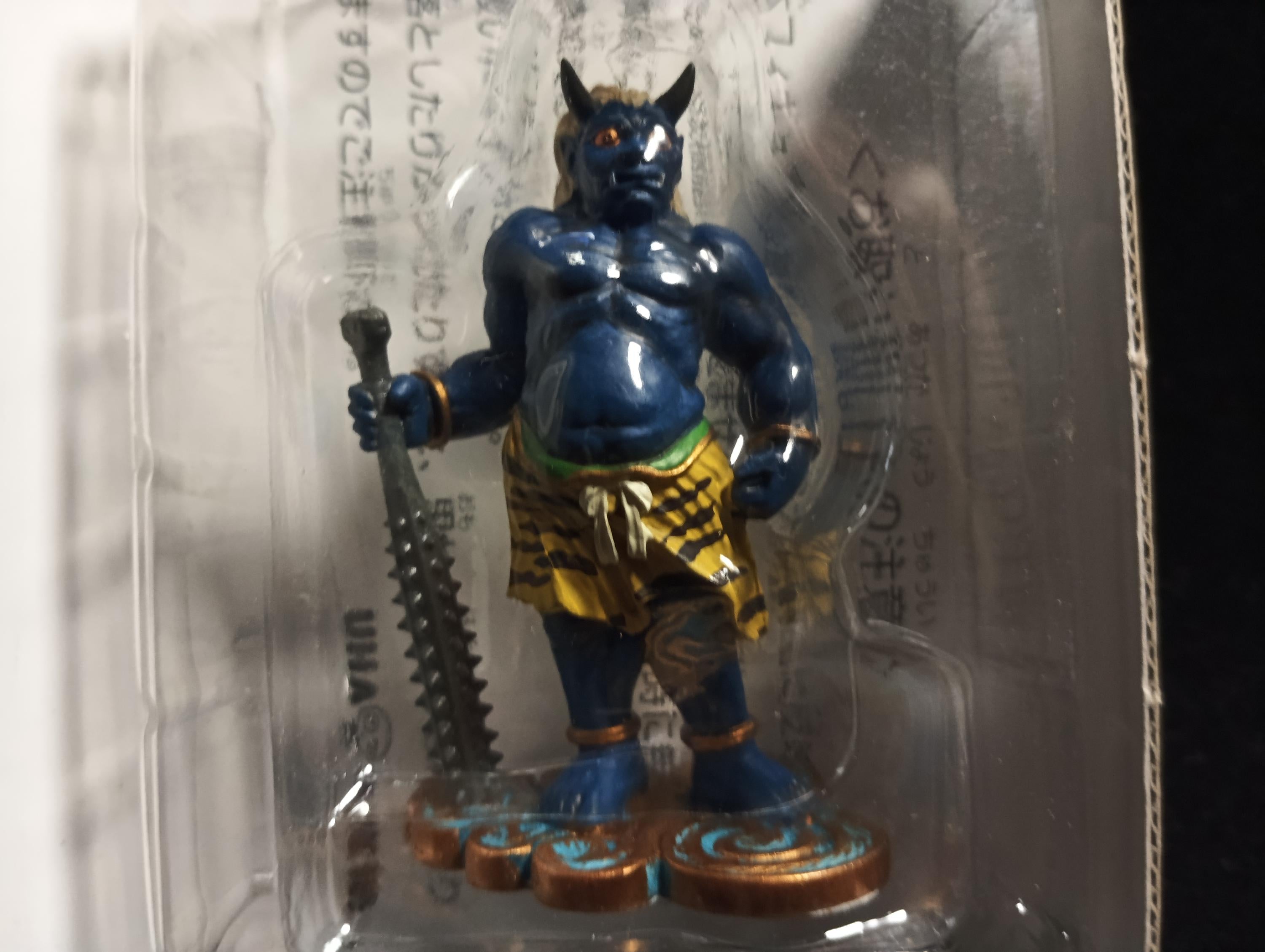 Kaiyodo Collect Club Seven Wonders Monster Oni Blue Figure