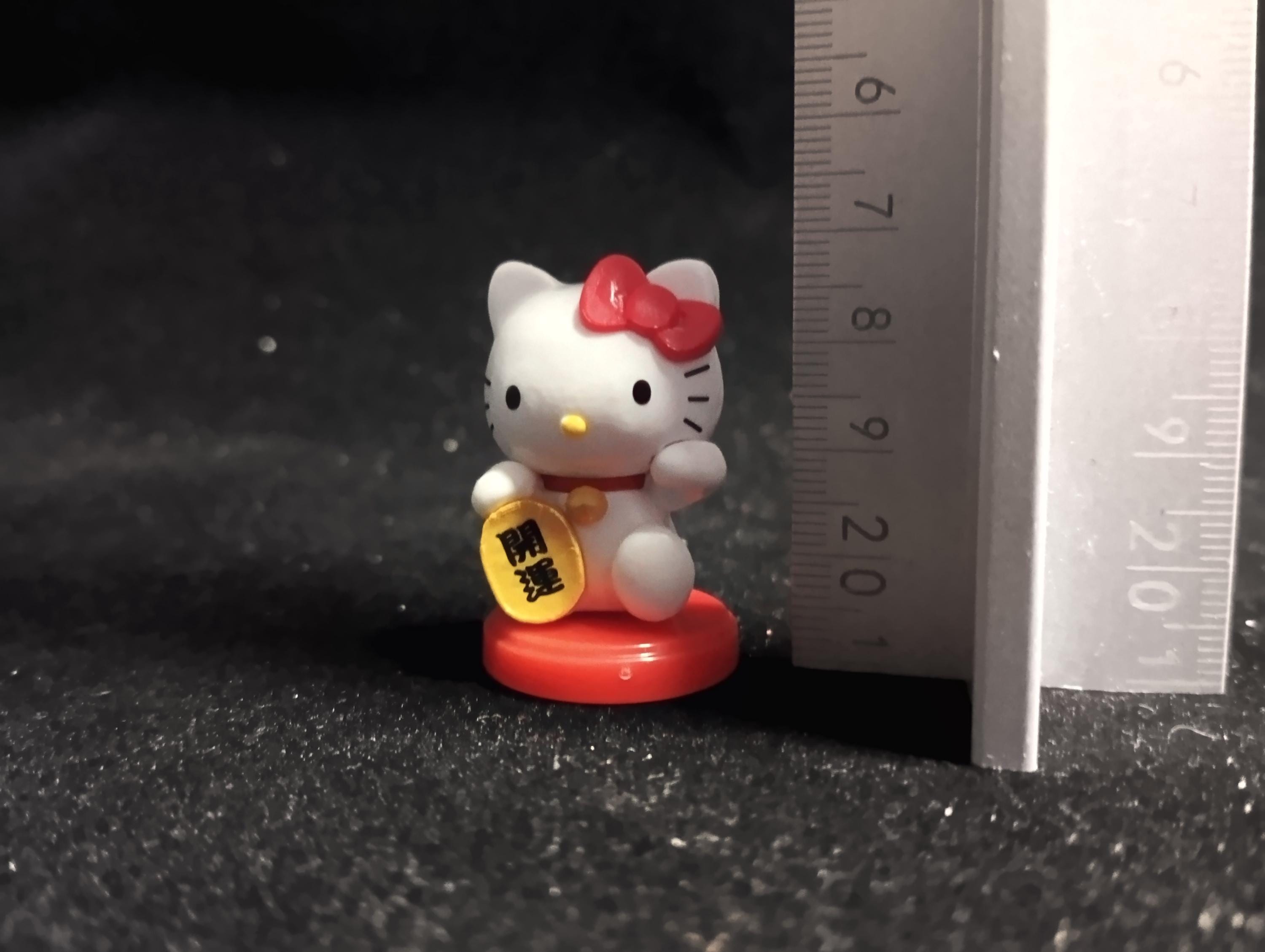 Japan Hello Kitty Furuta Choco Egg Beckoning Lucky Cat