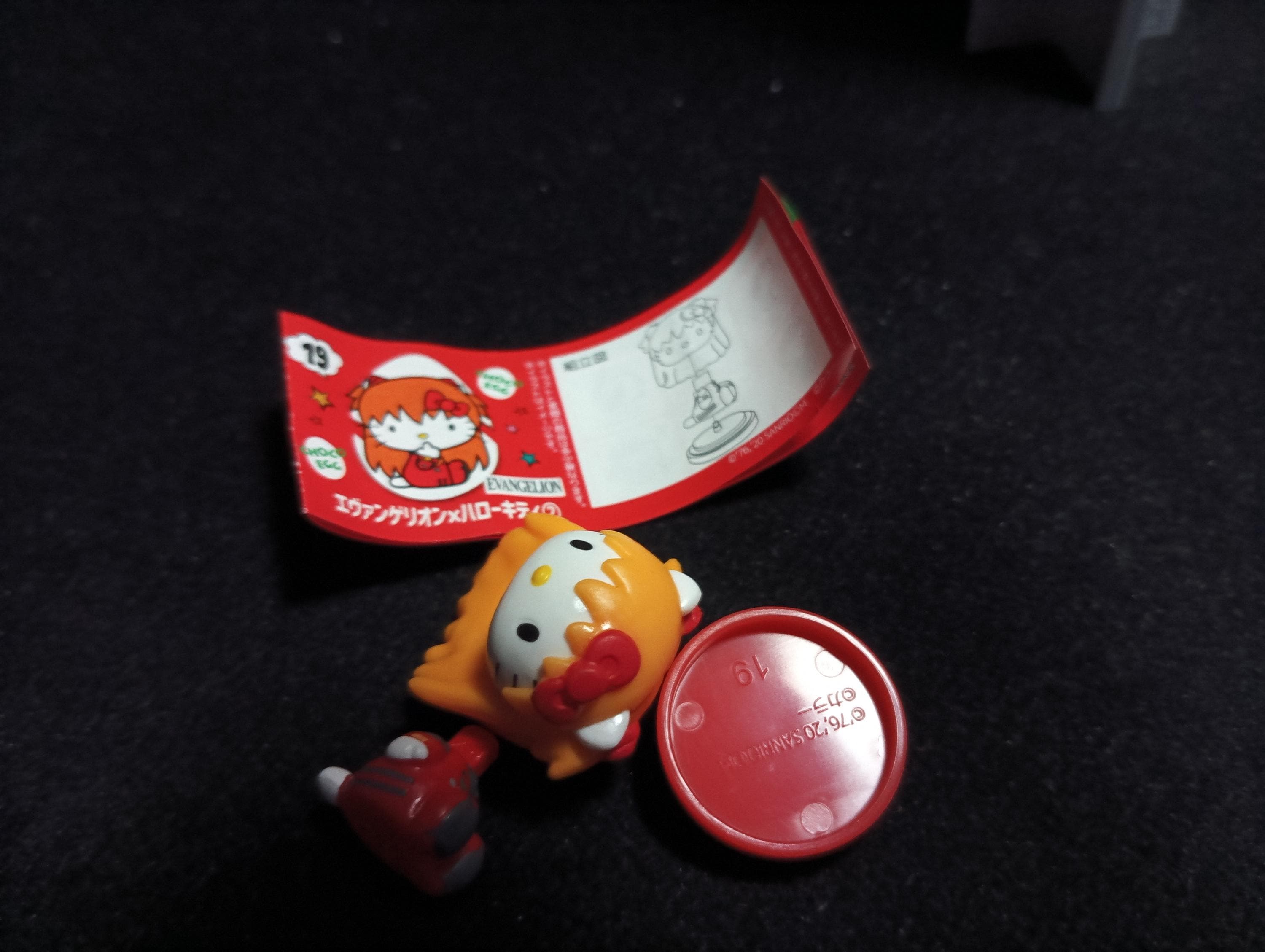 Japan Hello Kitty Furuta Choco Egg Asuka Evangelion x Hello Kitty