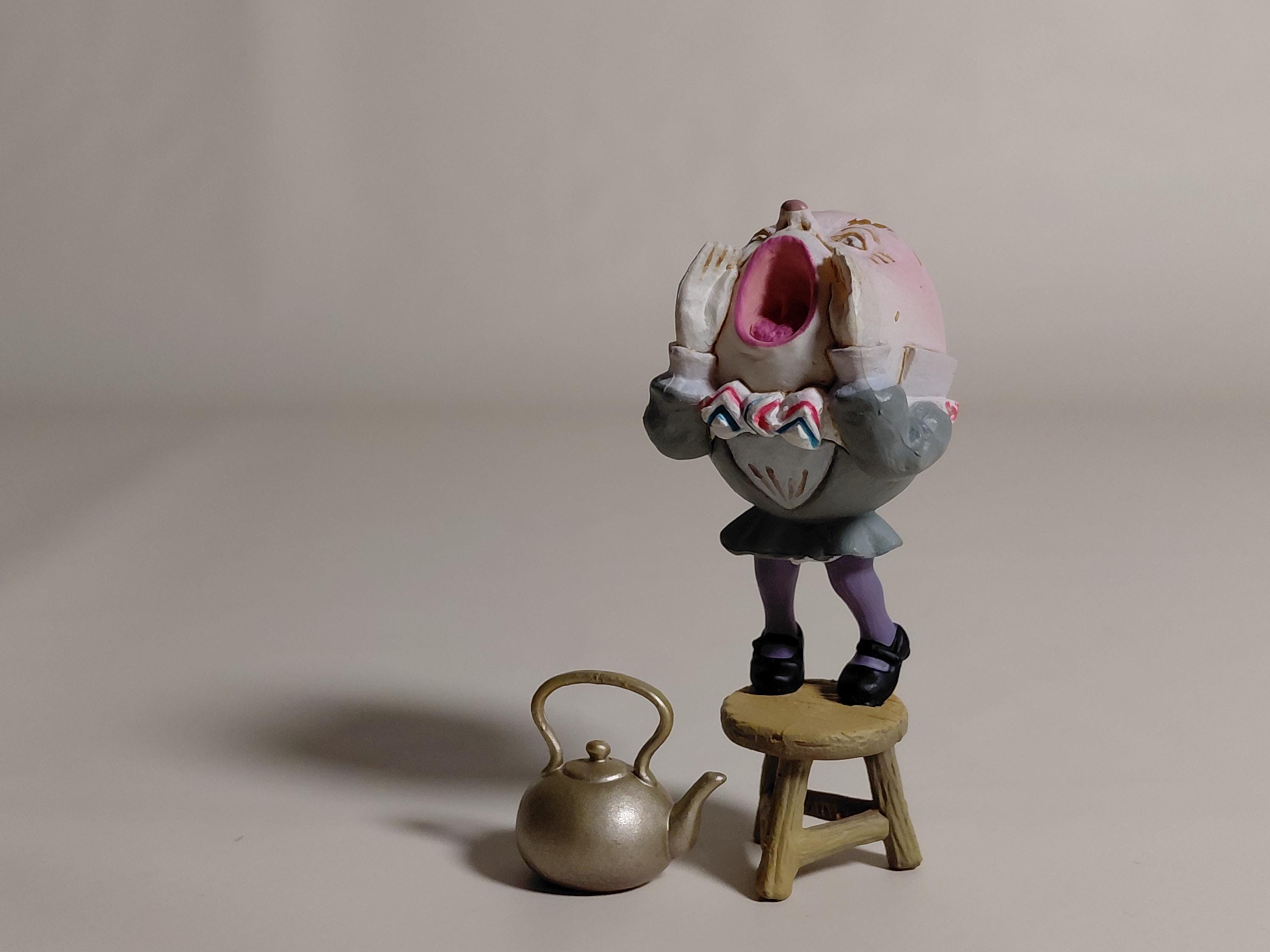Kaiyodo Alice's tea party 2 Screaming Humpty Dumpty