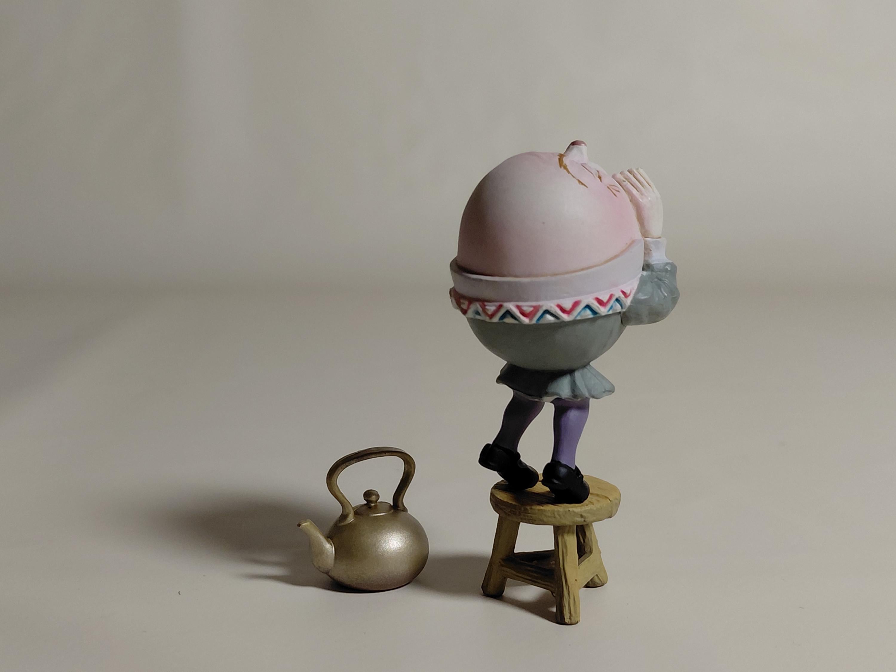 Kaiyodo Alice's tea party 2 Screaming Humpty Dumpty