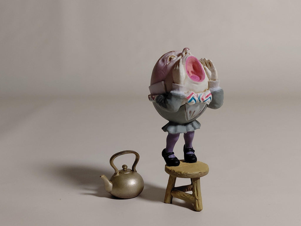 Kaiyodo Alice's tea party 2 Screaming Humpty Dumpty