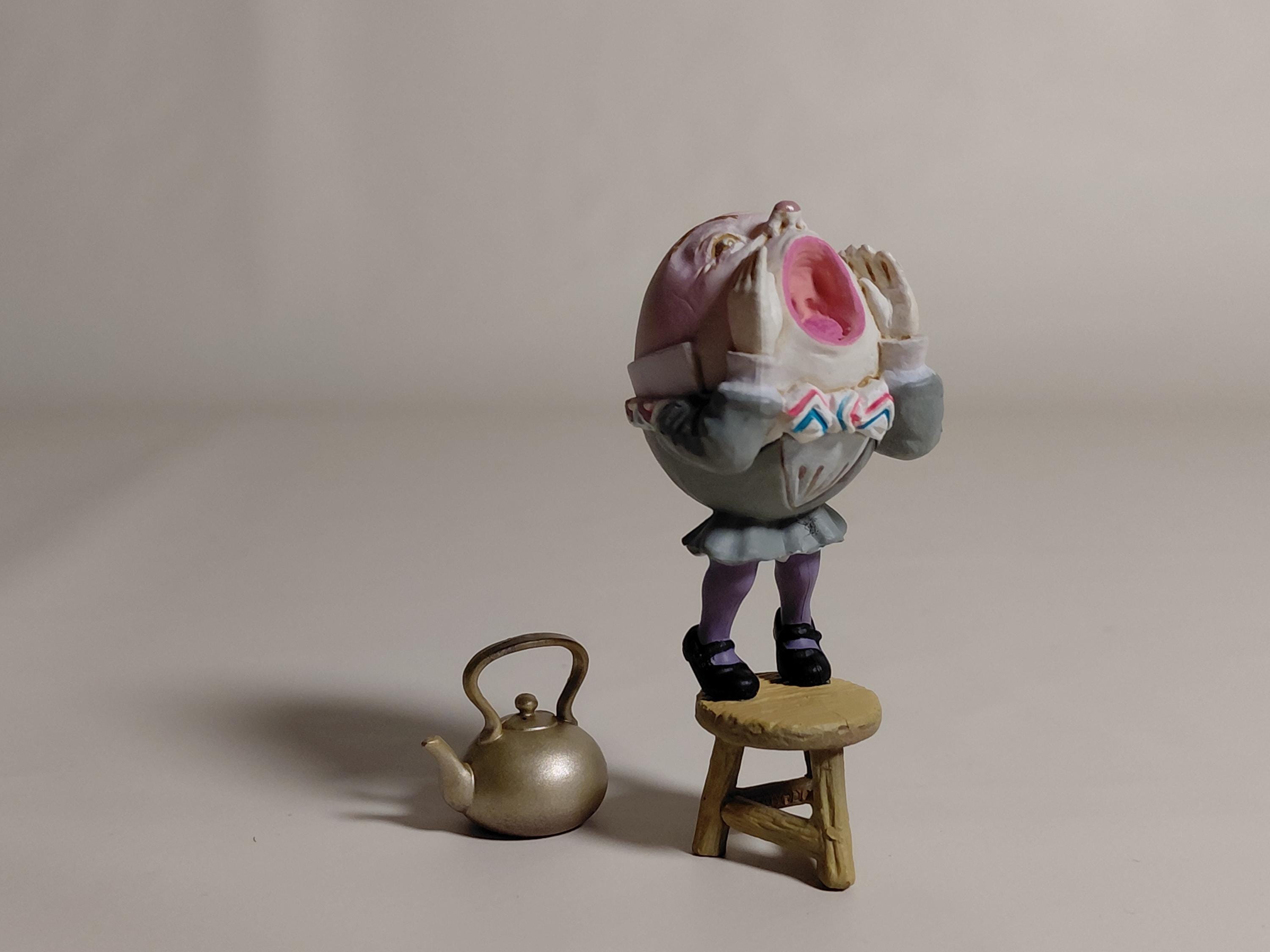 Kaiyodo Alice's tea party 2 Screaming Humpty Dumpty
