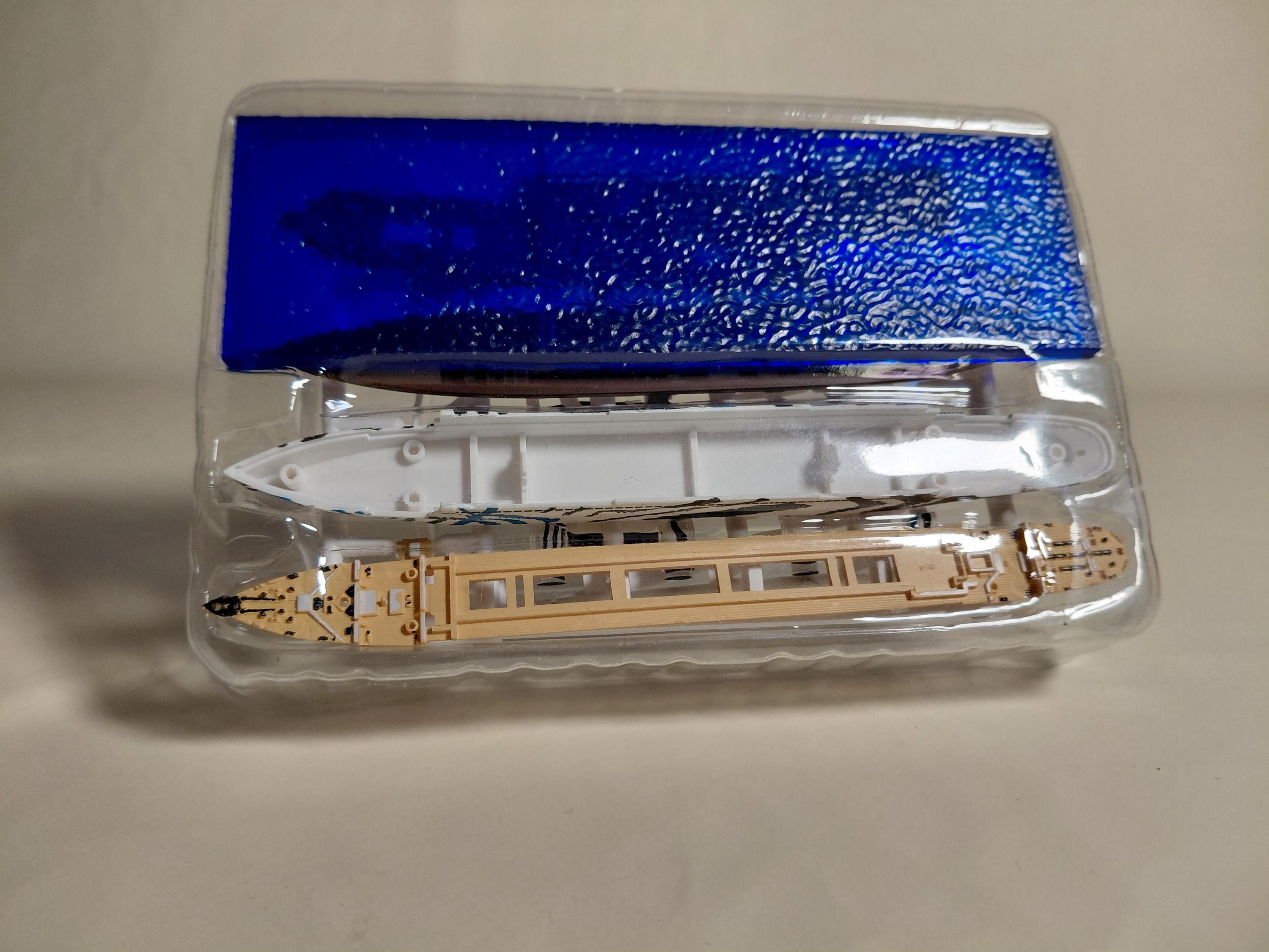 World Ship Kit 3 Titanic Revival 01-B. Olympic Issue Dazzle Camouflage Specs Offshore Version
