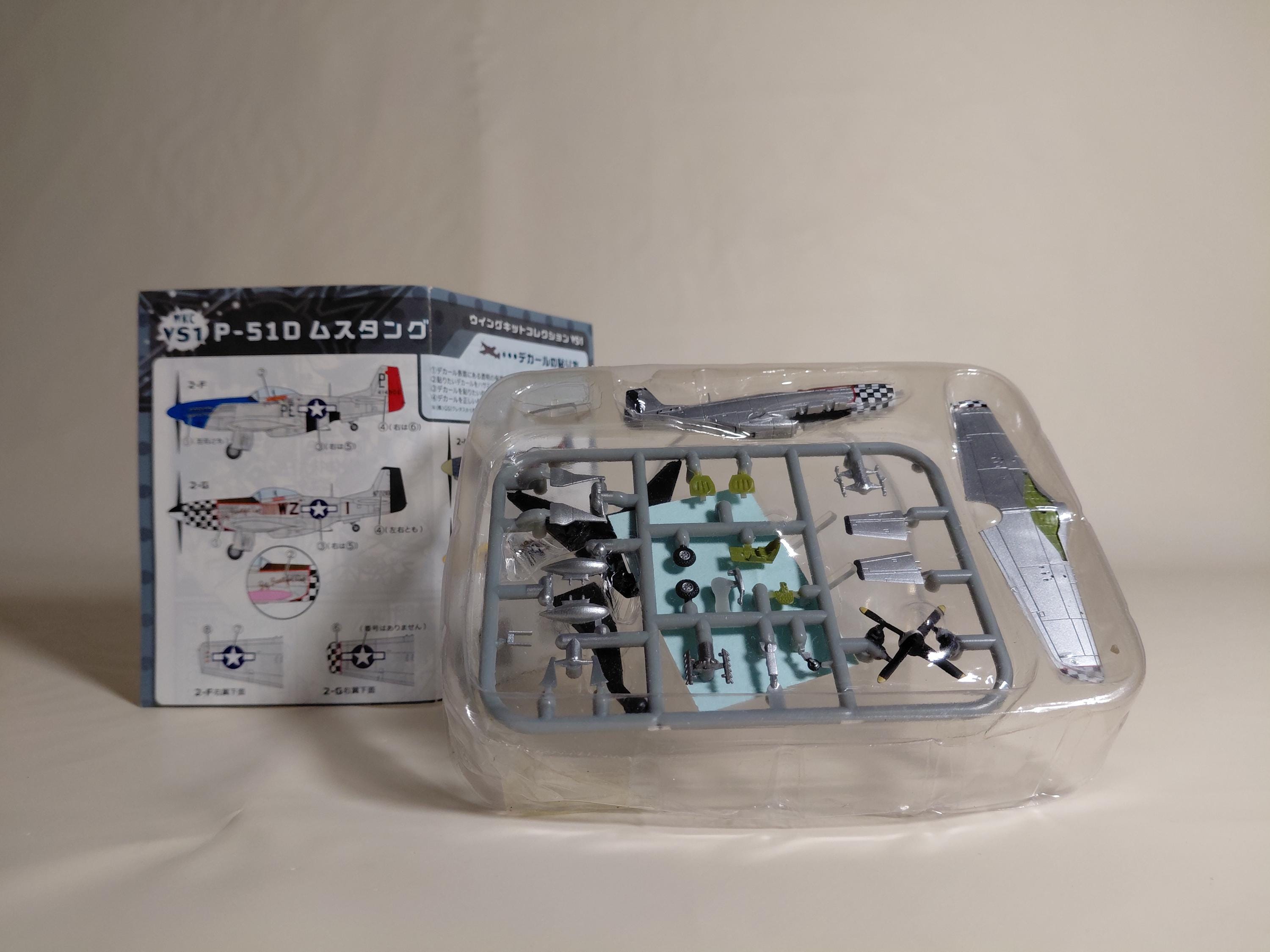F-Toys 1/144 Wing Kit Collection VS1 #2g WKC VS1. P-51D Mustang, U.S. Army