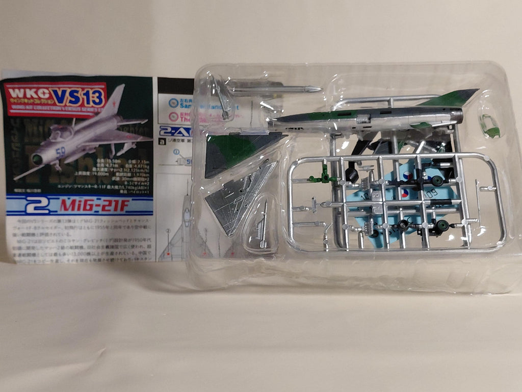 F-Toys 1/144 MiG-21FR Czechoslovakia Military Air Force 5th Fighter Air Regiment 2-C Wing Kit Collection VS13