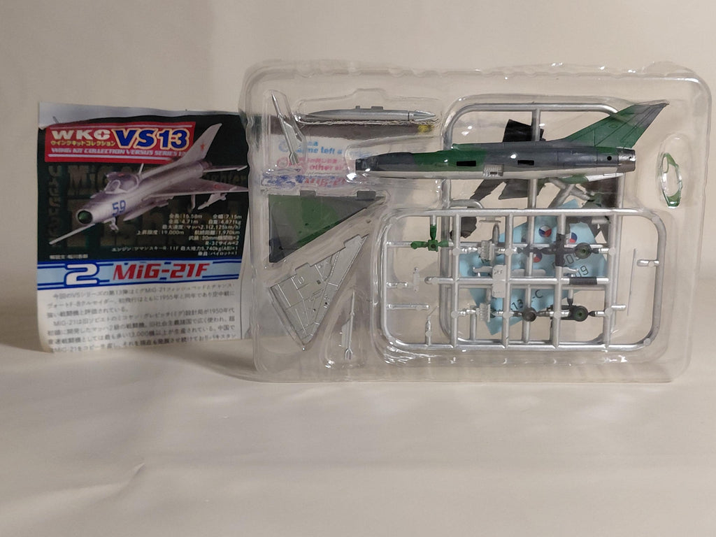 F-Toys 1/144 MiG-21FR Czechoslovakia Military Air Force 5th Fighter Air Regiment 2-C Wing Kit Collection VS13