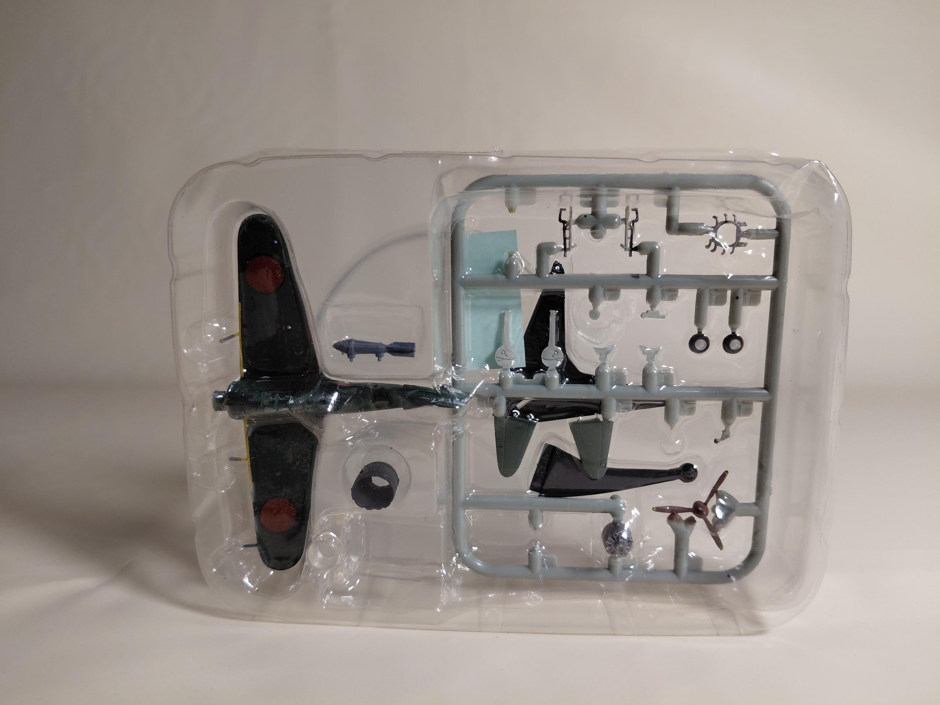 1/144 F-toys Confect Eternal Zero Wing Kit Collection Extra Edition #04 Japanese Fighter Zero Fighter Type 52 No. 721 Aviation