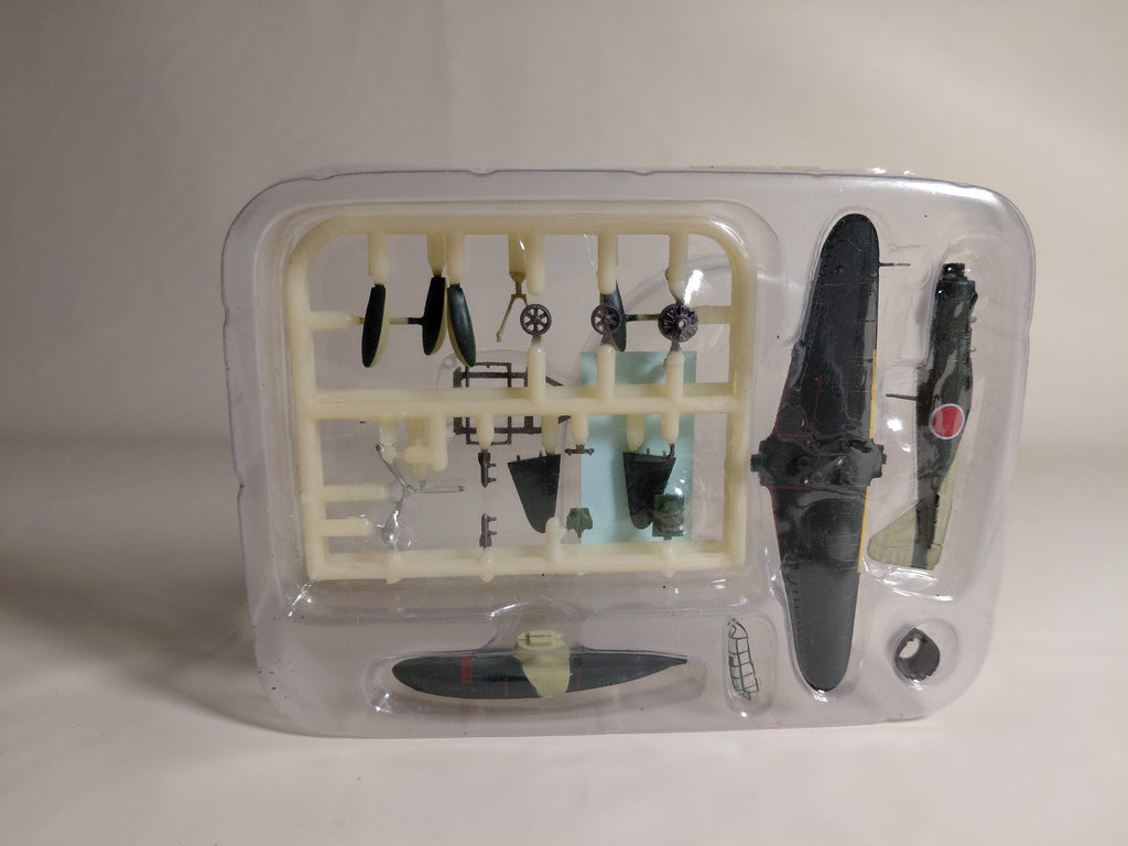 F-Toys WWII Japanese Navy Seaplane Edition 1/144 Wing Kit Collection 15 #1S Type 2 Seaplane Fighter 802nd Naval Air Group Secret