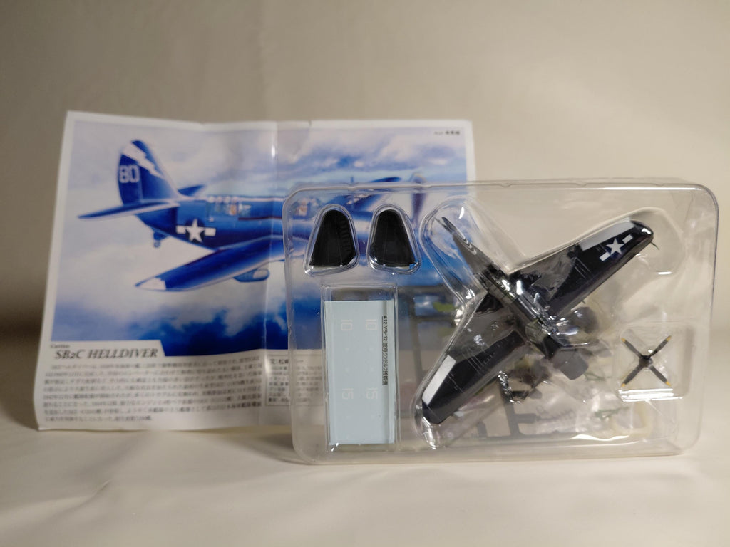 1/144 scale fighter dive bomber SB2C-4 HELLDIVER #VB12 12th Bombardment Squadron SP aircraft from the USS Randolph