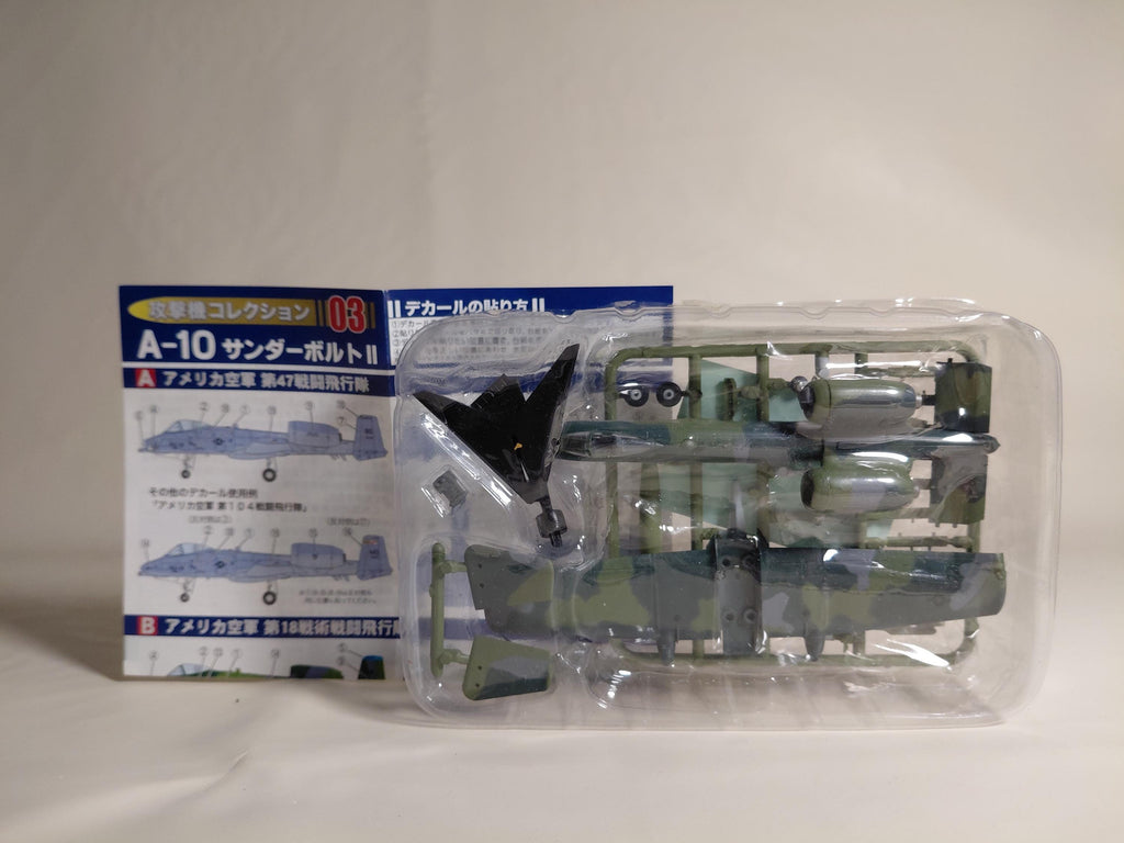 F-toys 1/144 A-10 Thunderbolt II #3B US Air Force 18th Tactical Fighter Squadron 18TFS European Camouflage Attack Aircraft Collection F-Toys