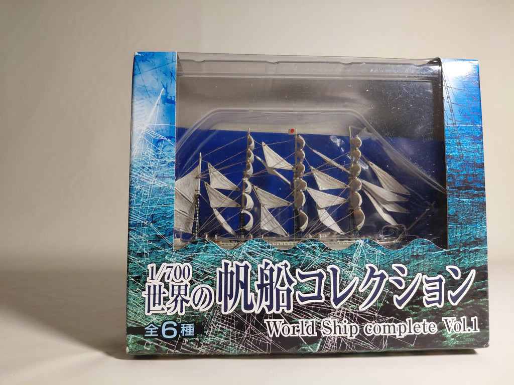 1/700 World Sailing Ship Collection (2) Shin Nihonmaru, Practice Boat, Painted Finished Product Boford