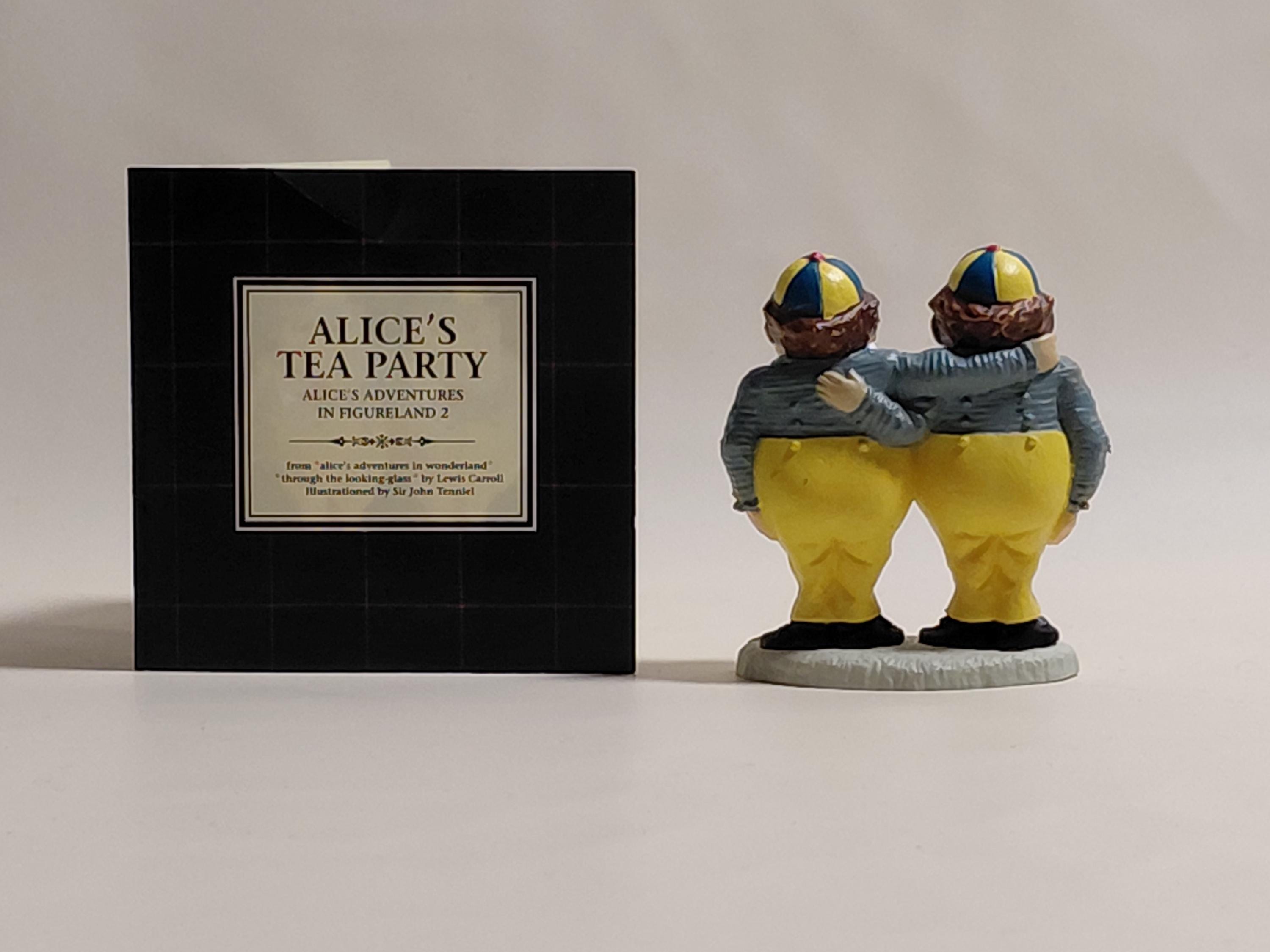 Kaiyodo Tweedledum and Tweedledee Alice in Wonderland Figure Disney figureland 2