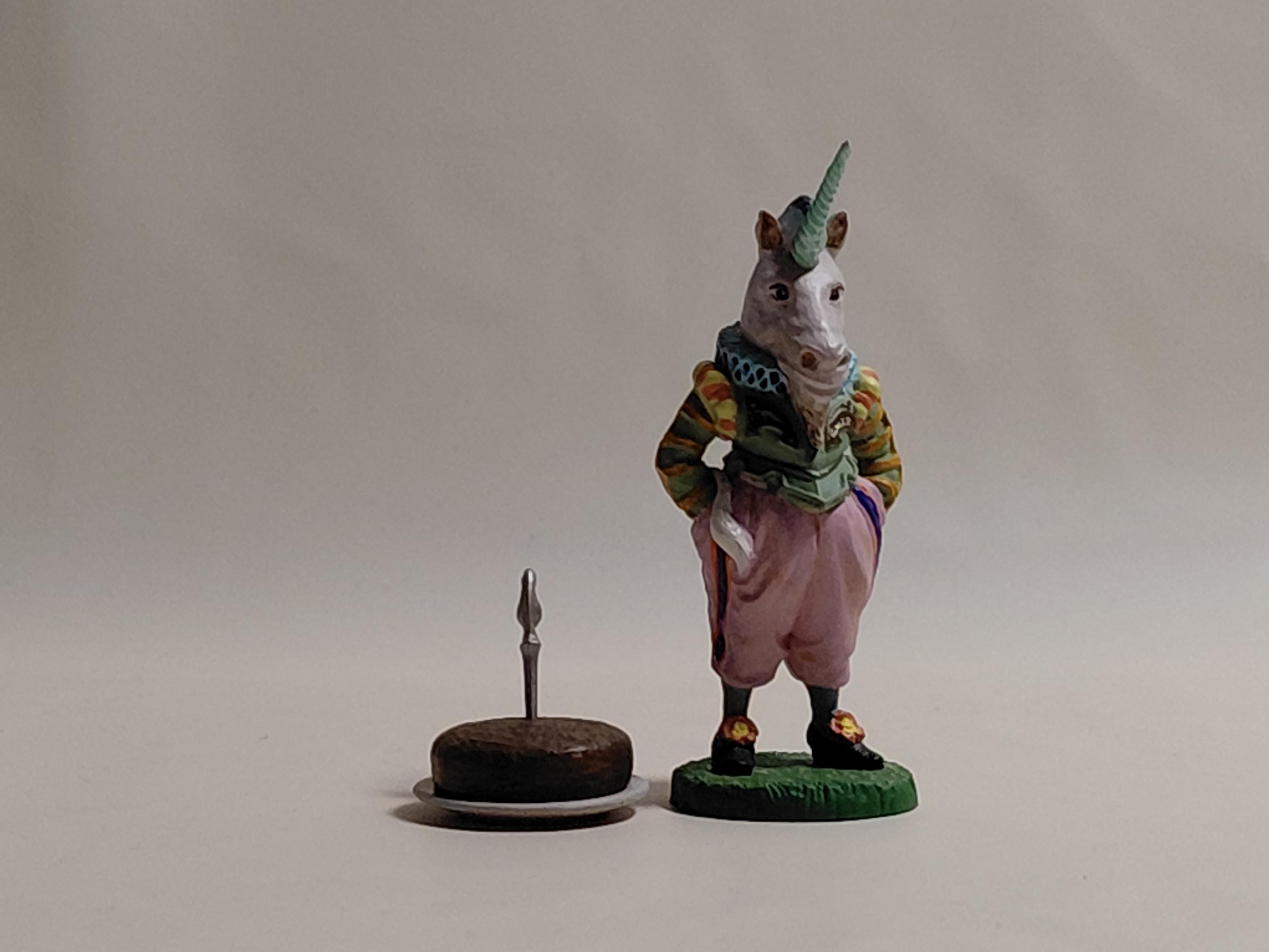 Kaiyodo Unicorn Alice in Wonderland Figure Disney figureland 2