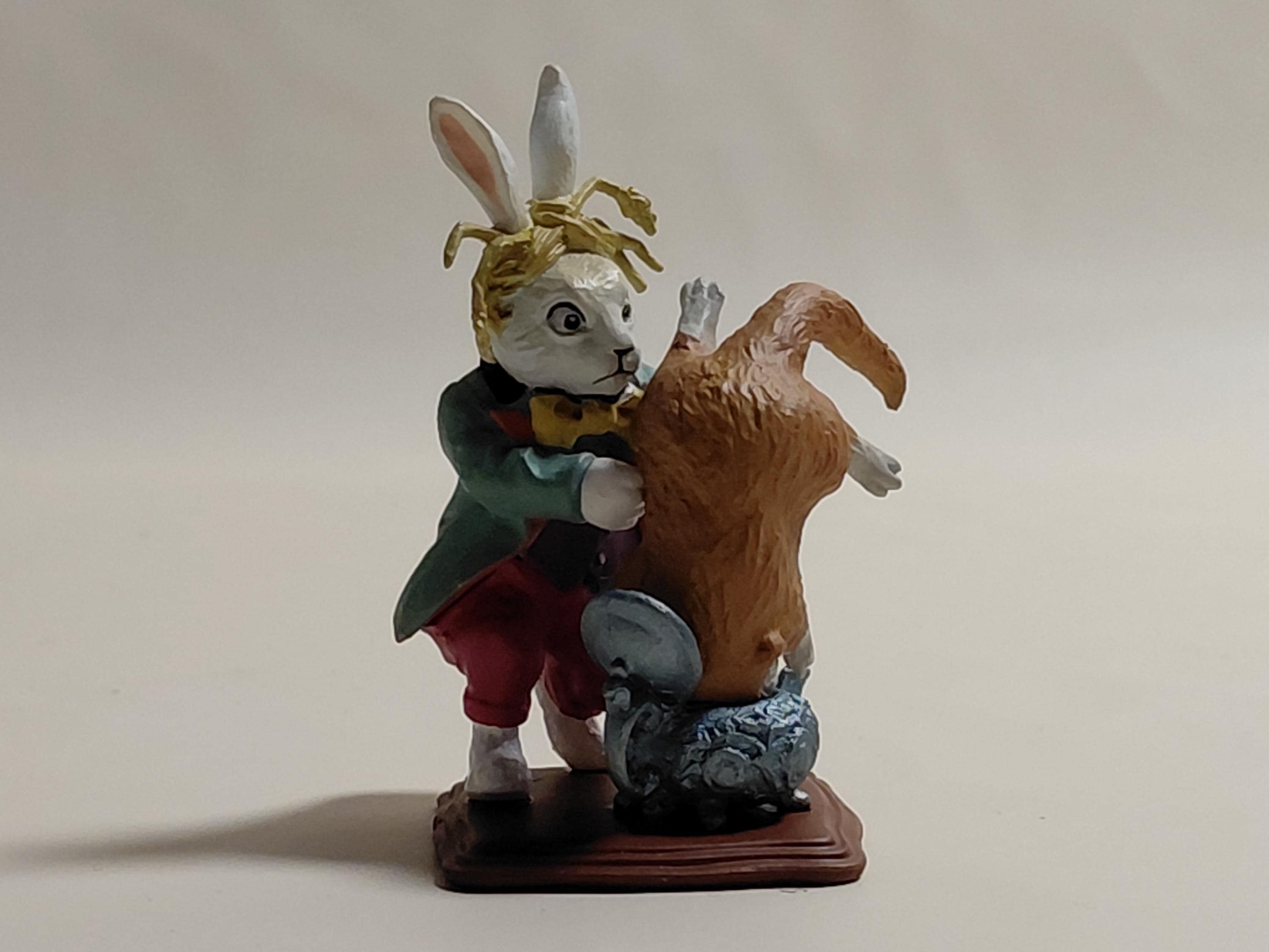 Kaiyodo Crescent Moon Rabbit Dormouse Alice in Wonderland Figure Disney figureland