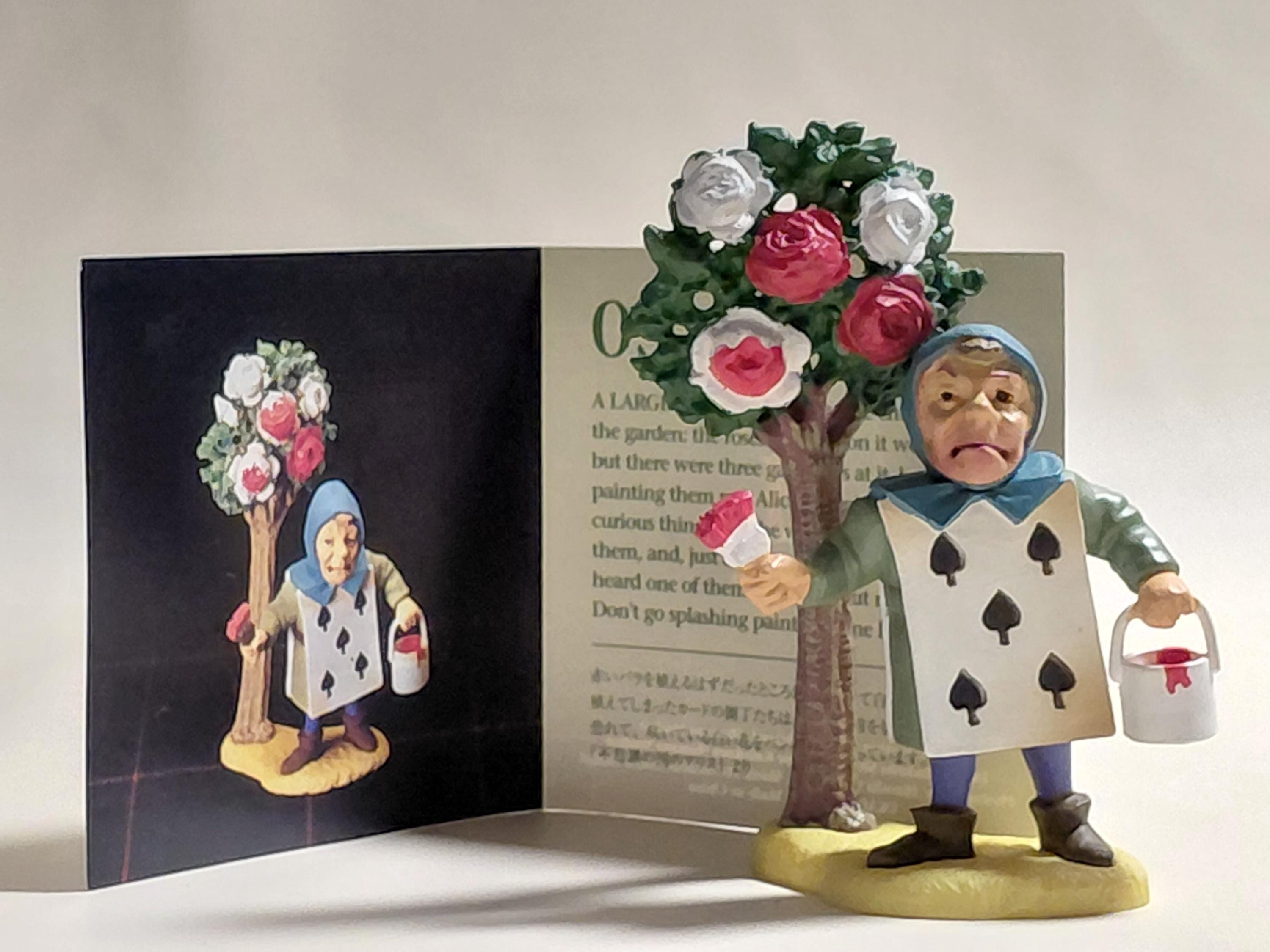Kaiyodo Card Gardener Alice in Wonderland Figure Disney figureland 2