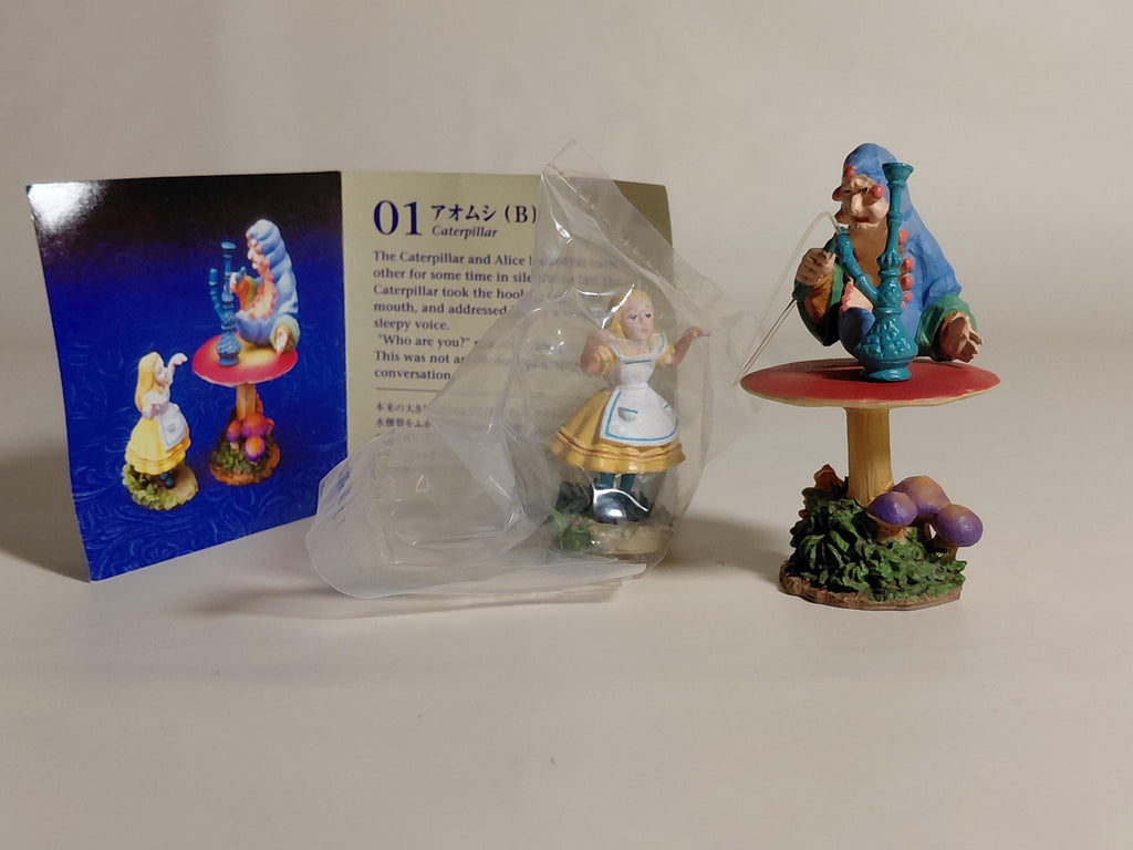 Kaiyodo Alice's Tea Party EX Figure Blue Caterpillar (B)