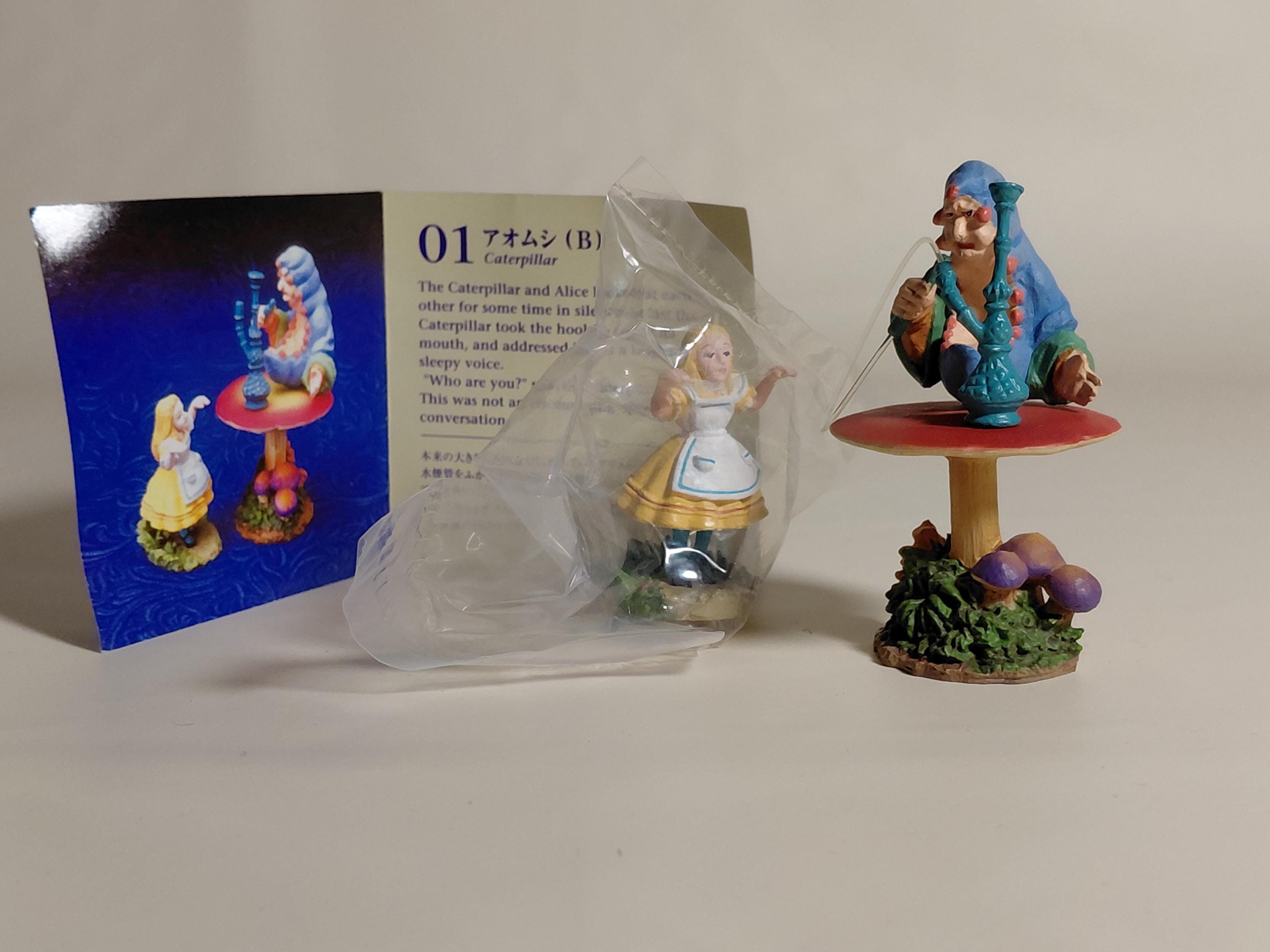 Kaiyodo Alice's Tea Party EX Figure Blue Caterpillar (B)