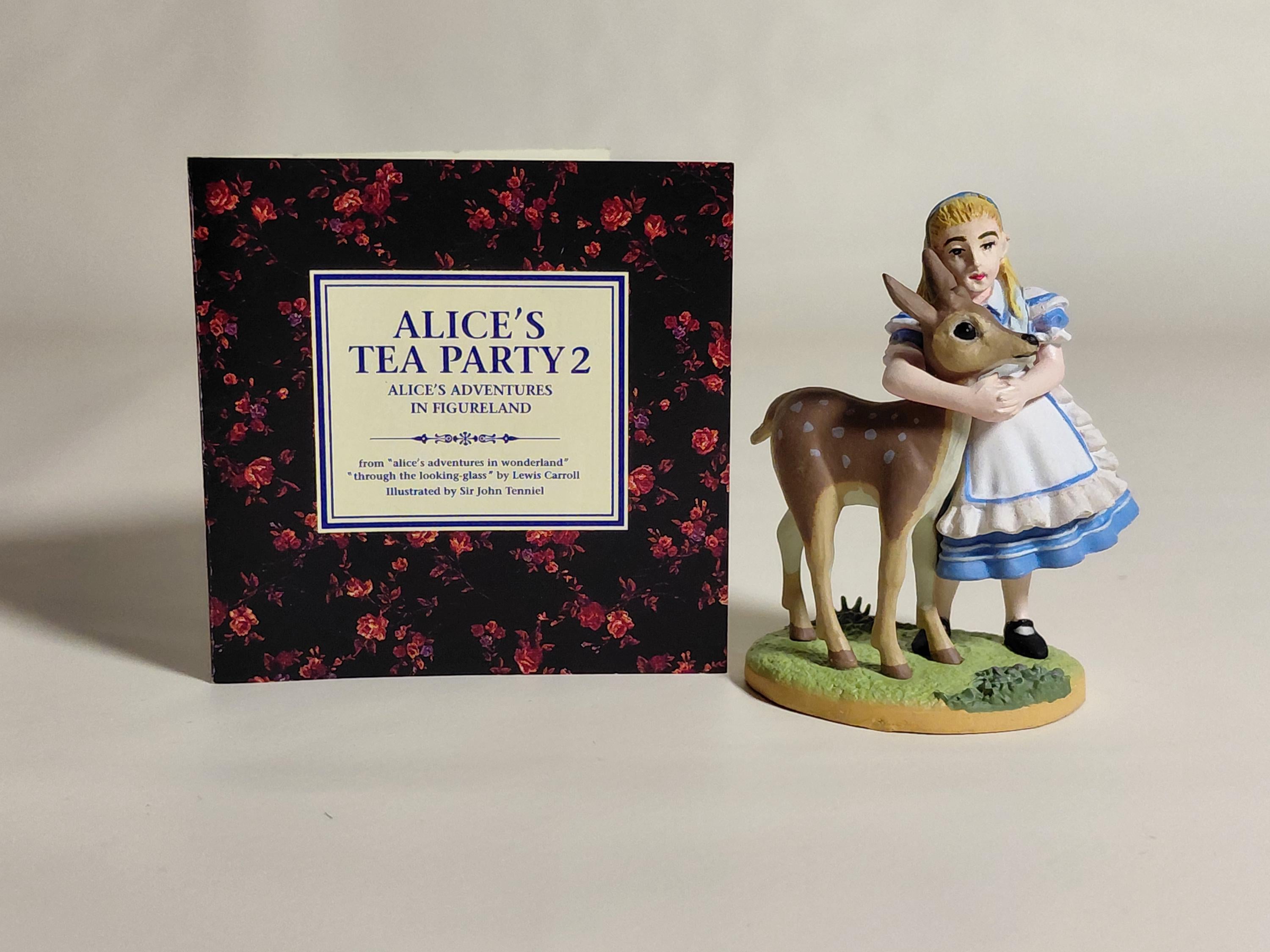 Kaiyodo Alice's tea party 2 Alice and Fawn
