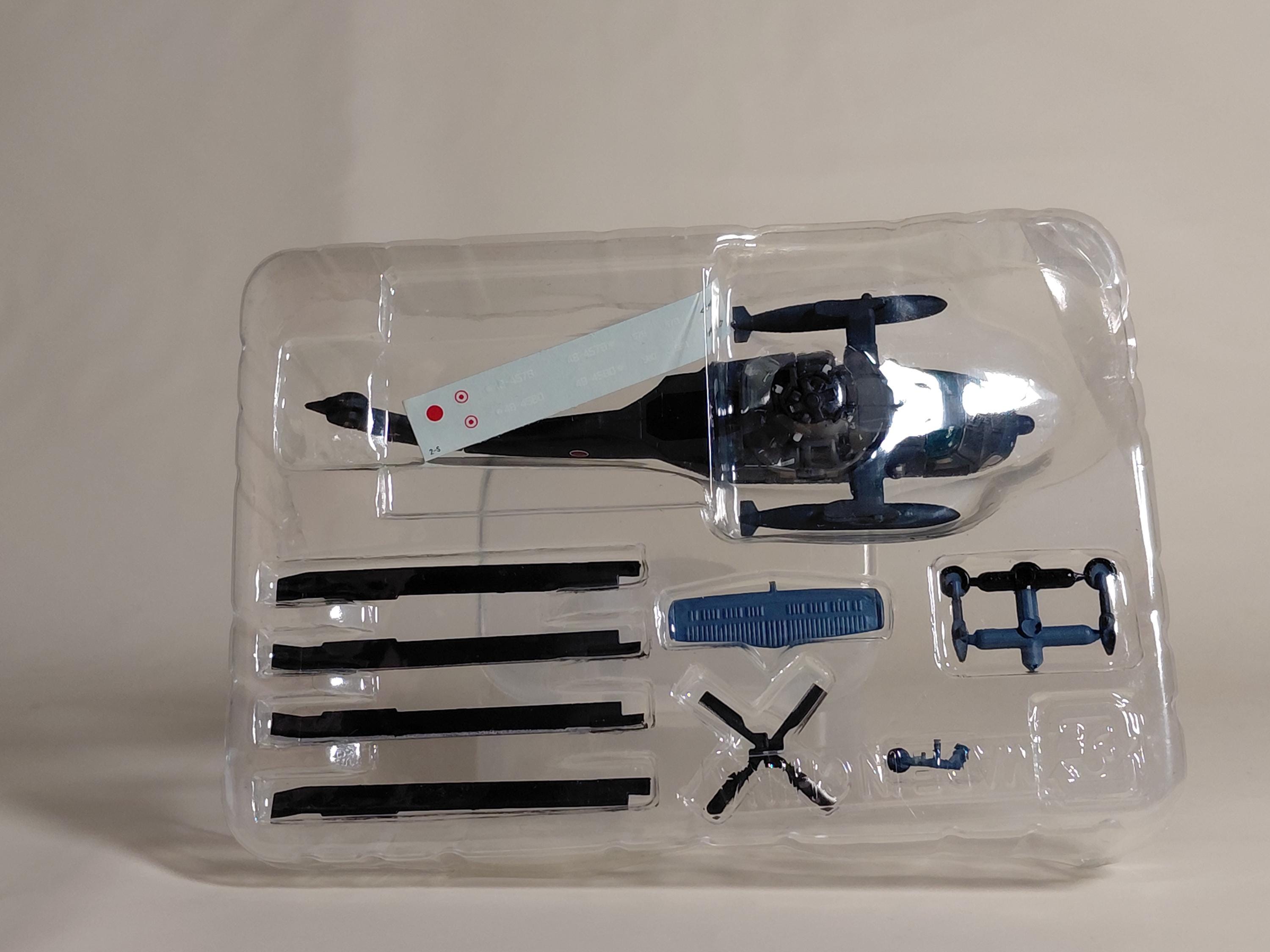 1:144 Secret UH-60 Black Hawk Air Self-Defense Force Maritime Camouflage Helicopter Military Heliborne Collection Vol.3 F-toys #2s