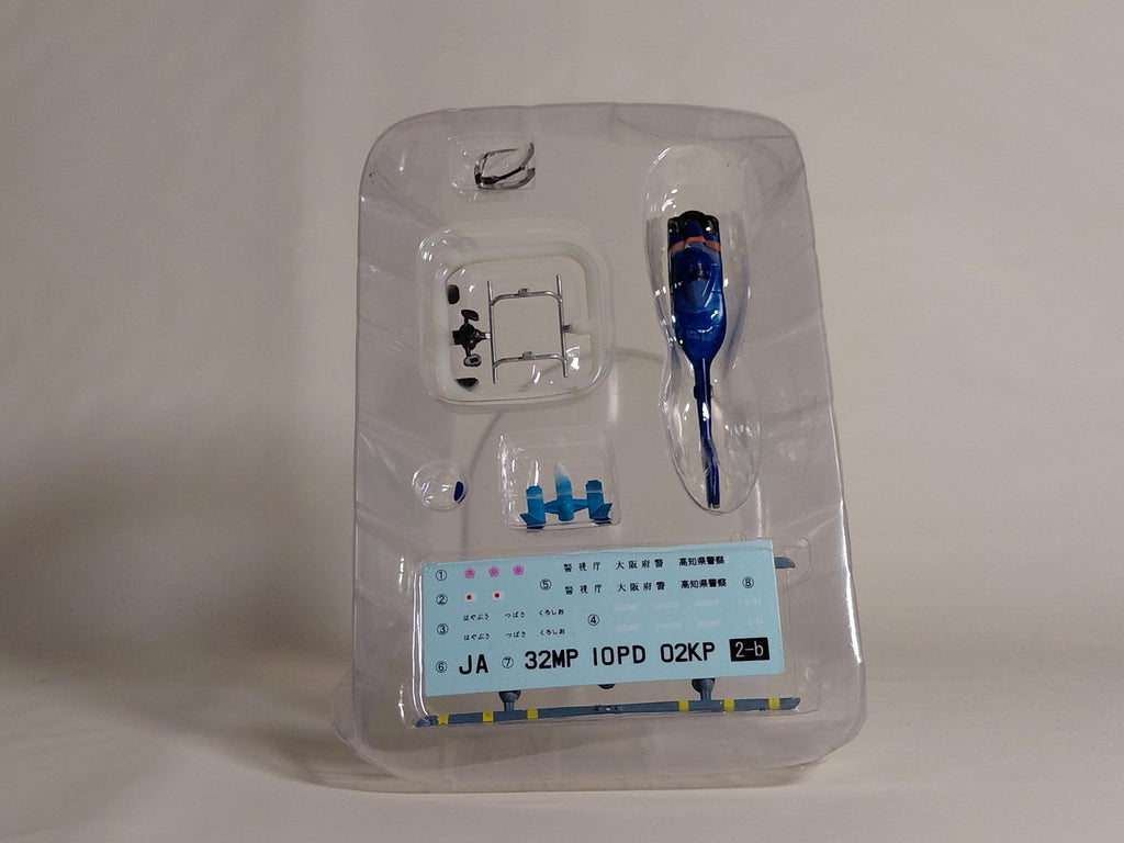 1:144 Heliborn Collection 6 EC135 Police Helicopter F-toys