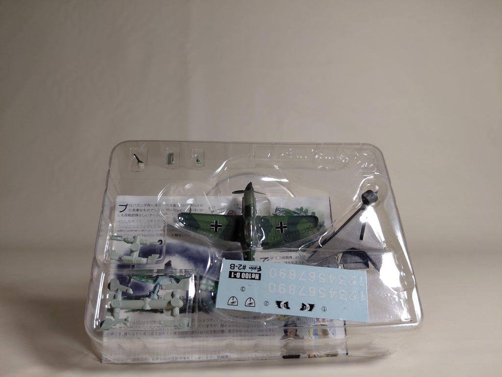 F-toys 1/144 WWII Warbird Collection. German Heinkel He100D-1 #2B