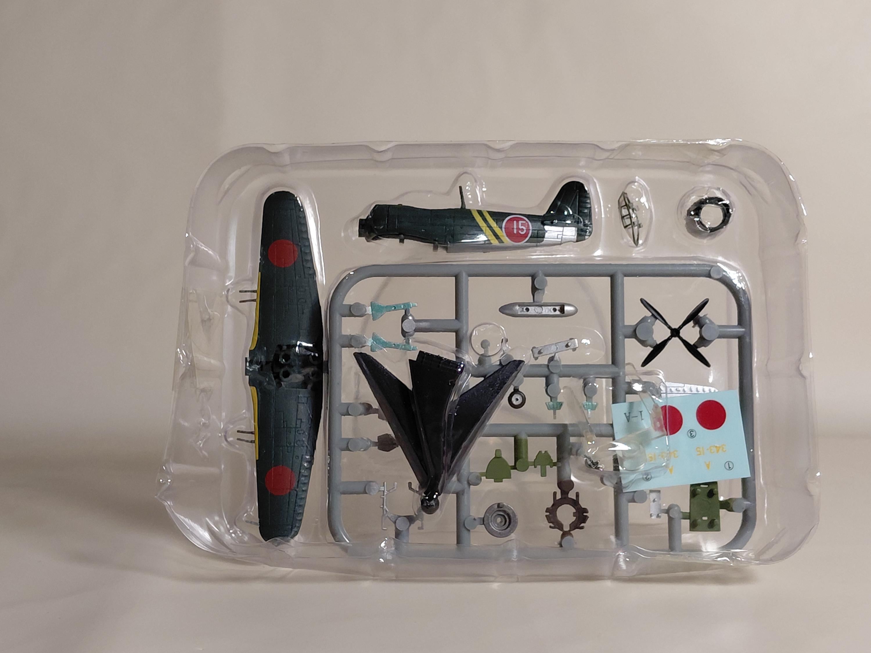 F-Toys 1/144 F-toys Wing Kit Collection VS1 Shiden Kai #1A 343rd Naval Air Group, 301st Fighter Squadron, No. 15 (Early Model) F-toys