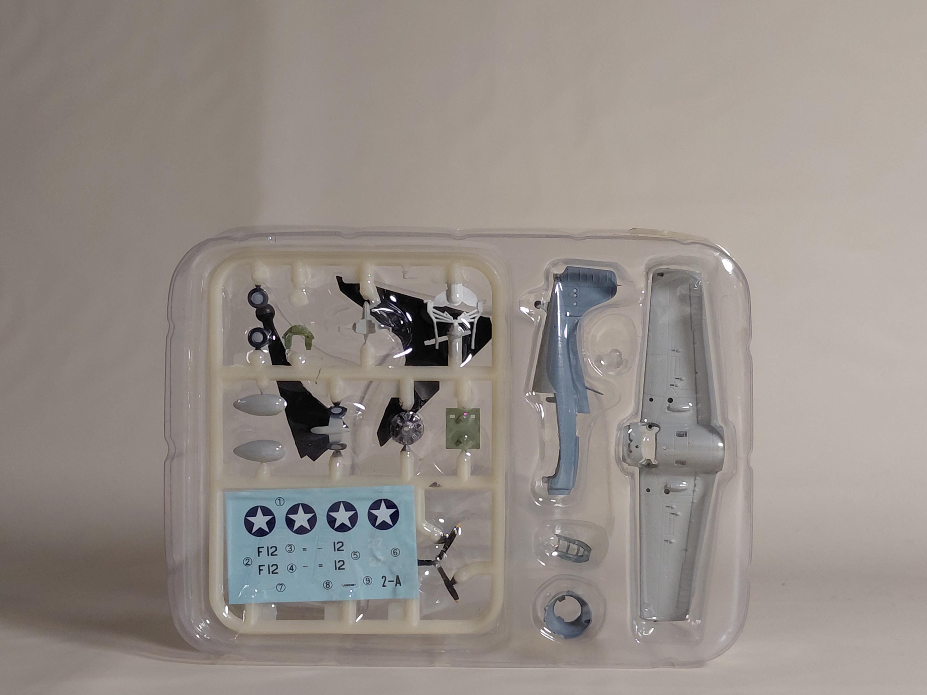 F-toys Wing Kit Collection 10 1/144 F4F-4 Wildcat #2A US Navy 5th Fighter Squadron F-toys
