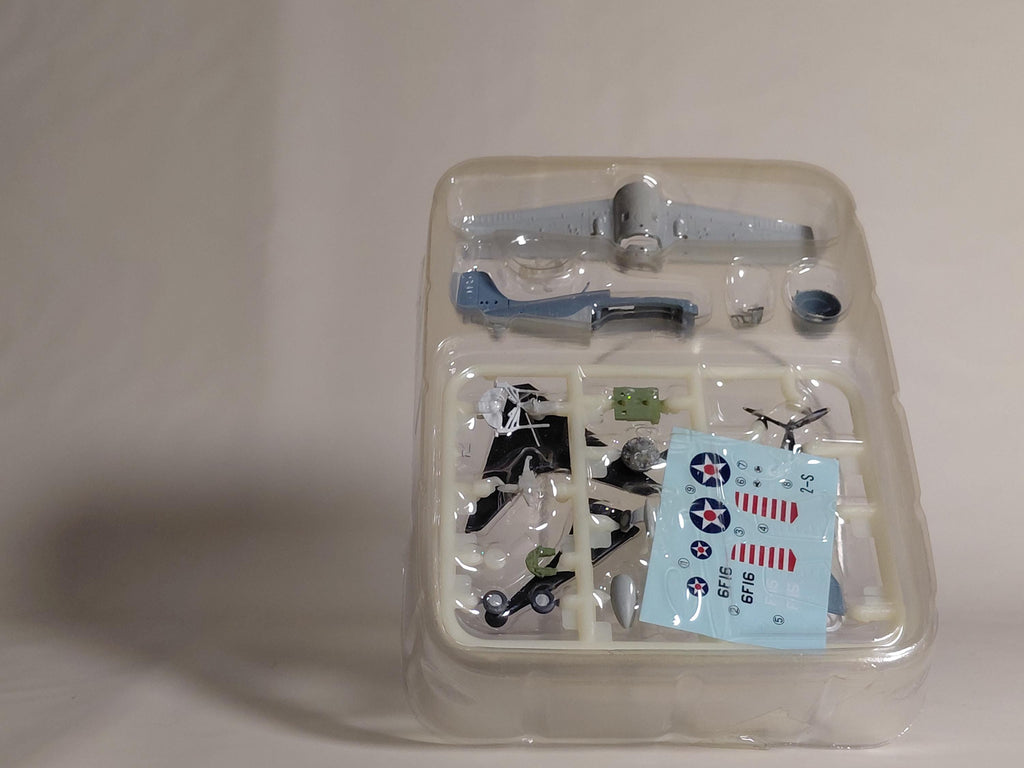 F-toys #02S.F4F Wildcat US Navy 6th Fighter Squadron Wing Kit Collection Vol. 10 - WWII US Navy Aircraft Edition" [Secret]