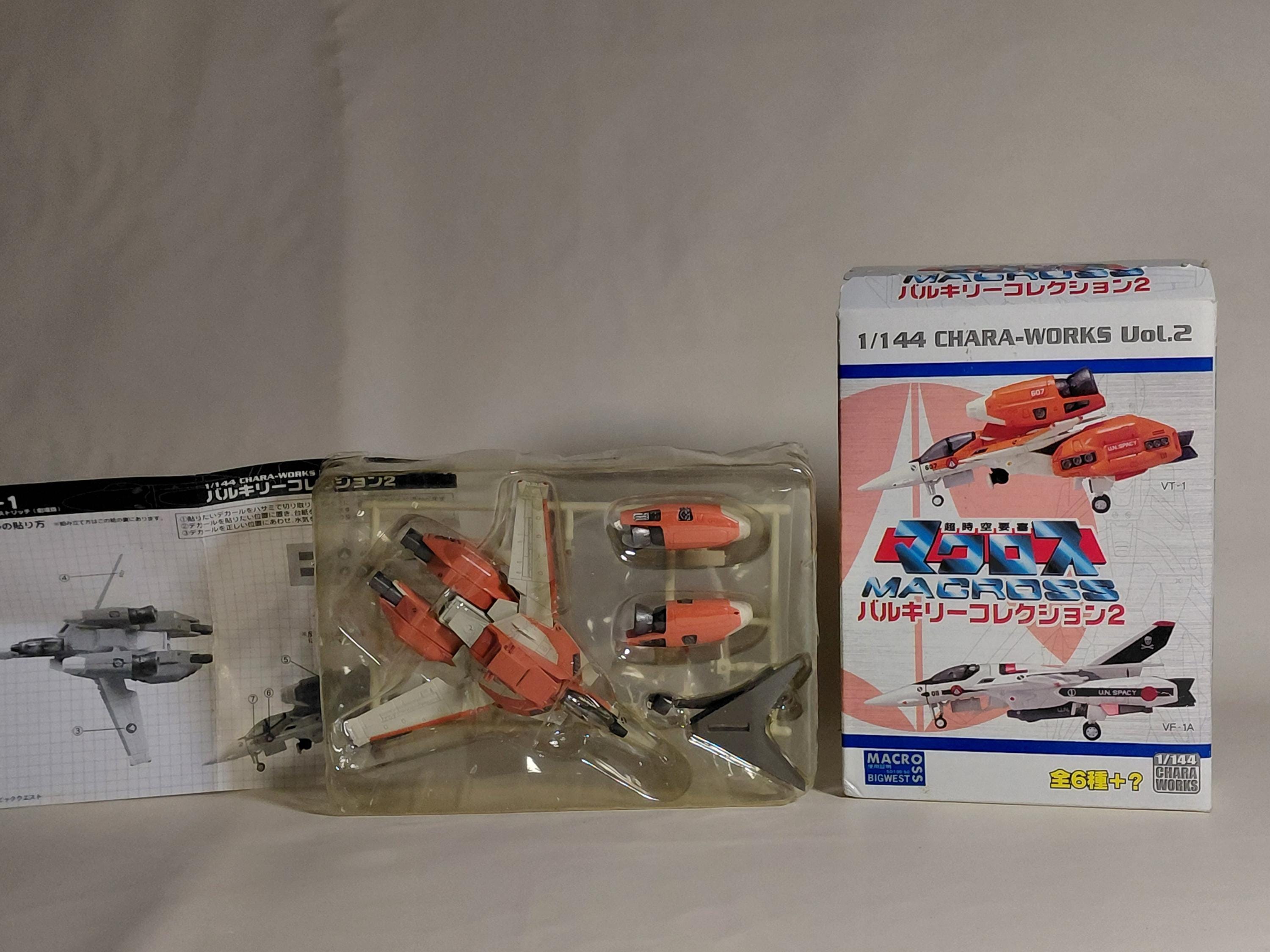 F-Toys 1/144 -toys Super Dimension Fortress Macross Valkyrie Collection 2 VT-1 Super Ostrich (Movie Version)