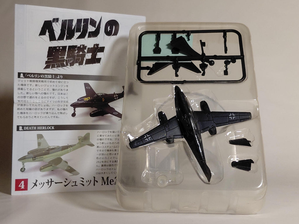 F-Toys 1/144 Leiji Matsumoto Battlefield Manga #4A Me262A Berlin Black Knight Captain Harlock Ephtoise