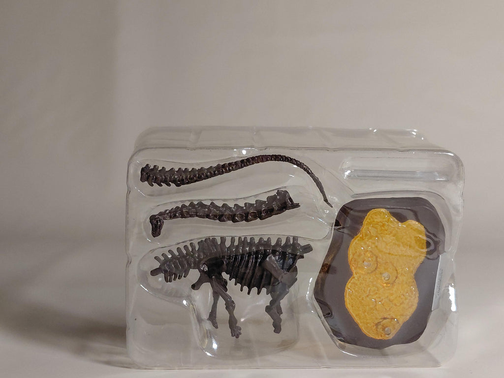 F-Toys Kaiyodo "Dinosaur Master" #1. Diplodocus Fossil Color